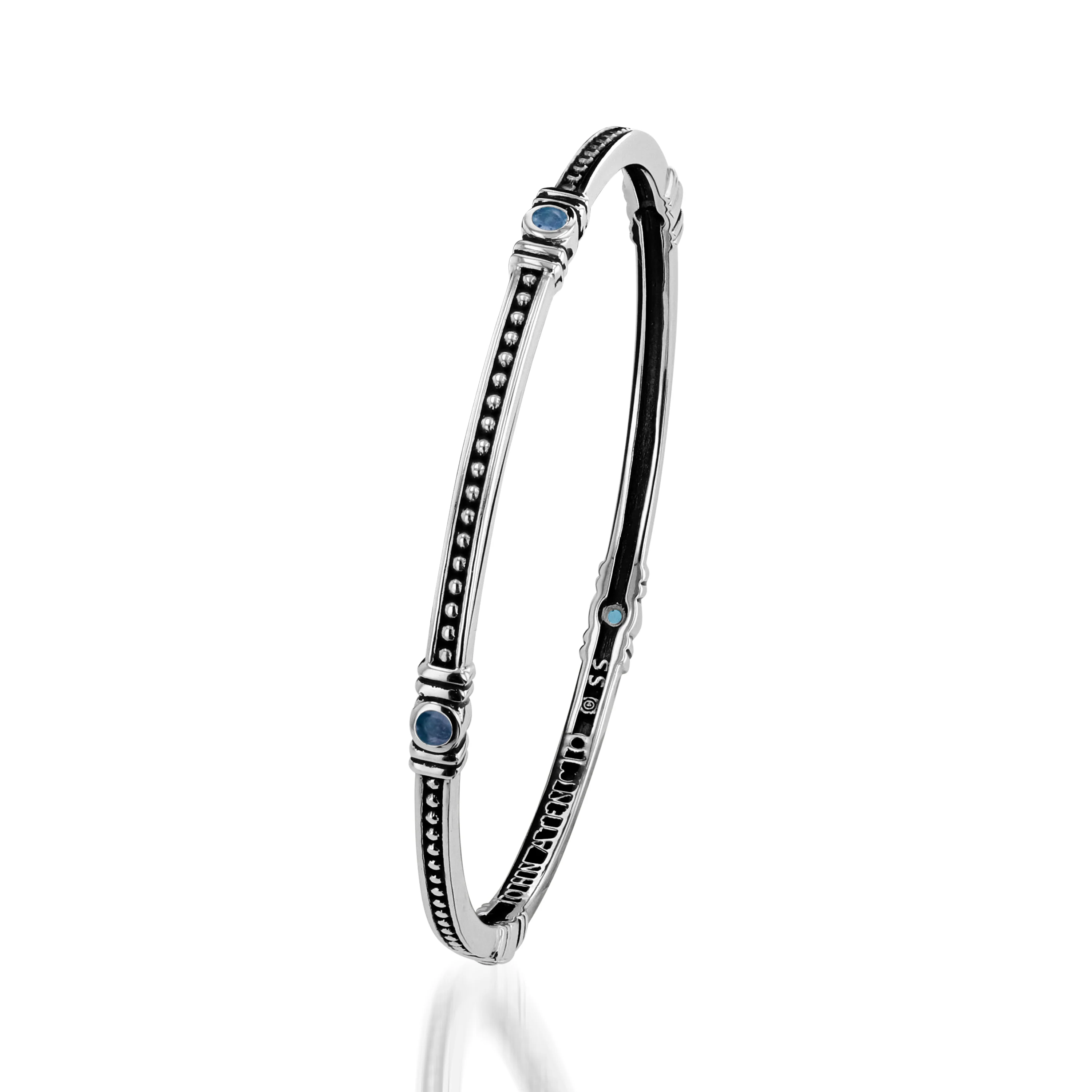 Antigua Birthstone Stacking Bangle Bracelet - Image 7