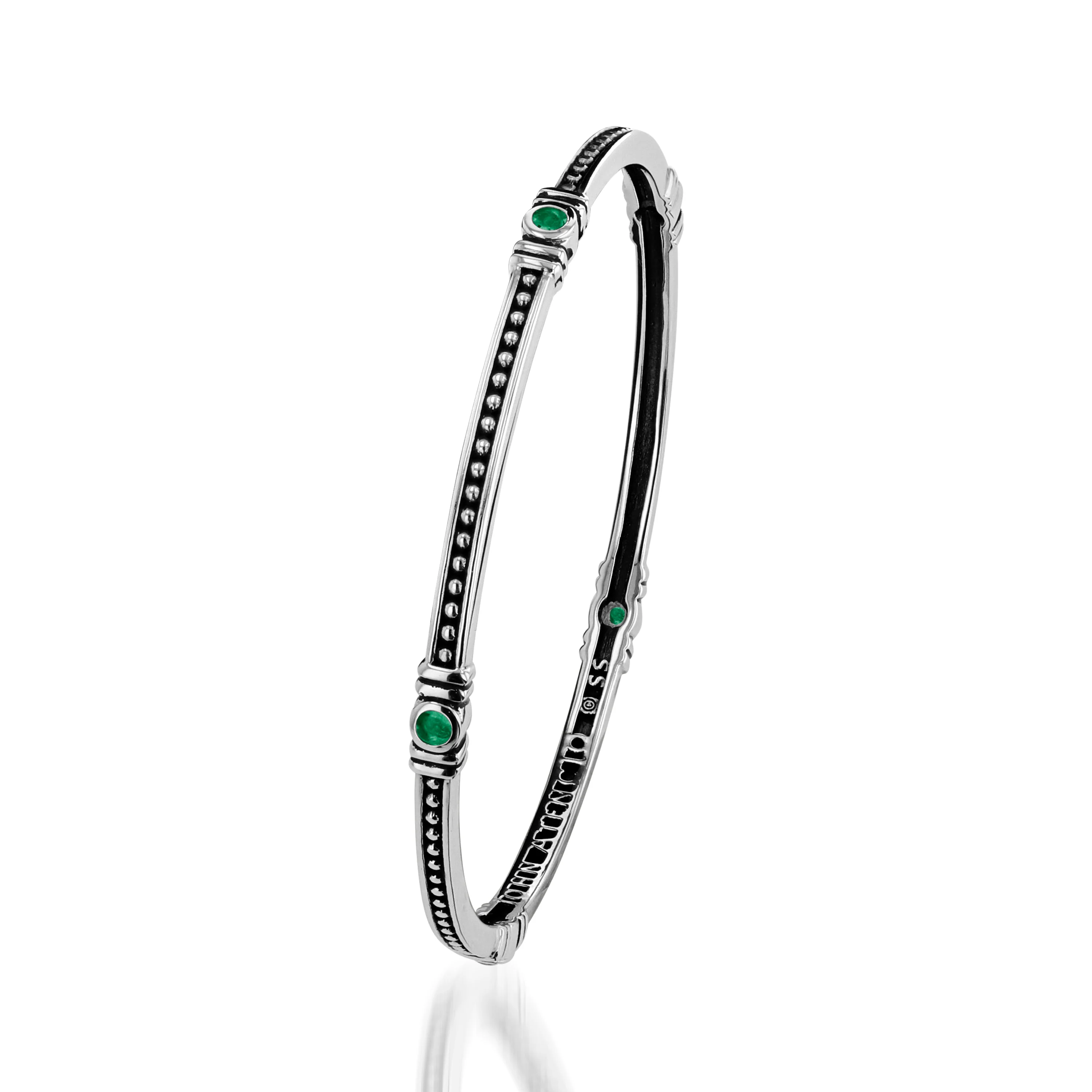 Antigua Birthstone Stacking Bangle Bracelet - Image 9