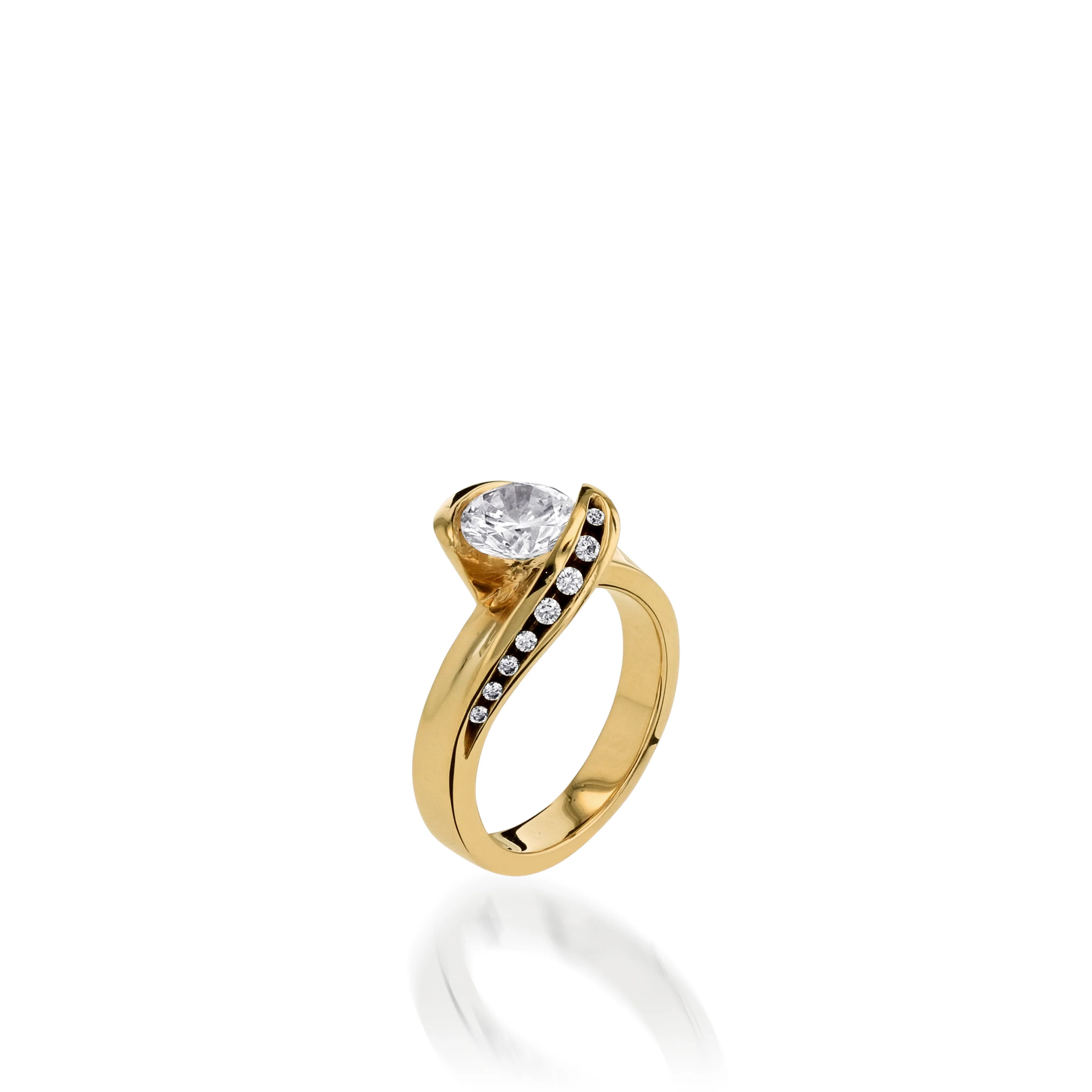 Apropos Plus White Gold Engagement Ring - Image 7