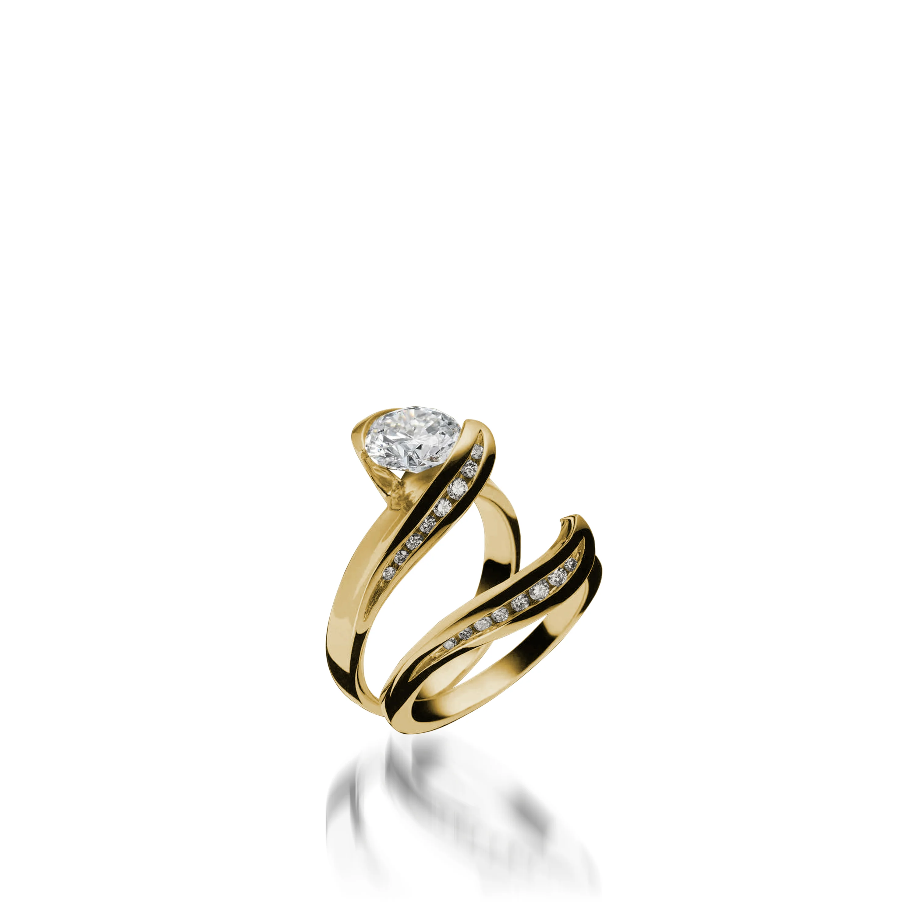 Apropos Plus Yellow Gold Engagement Ring - Image 5