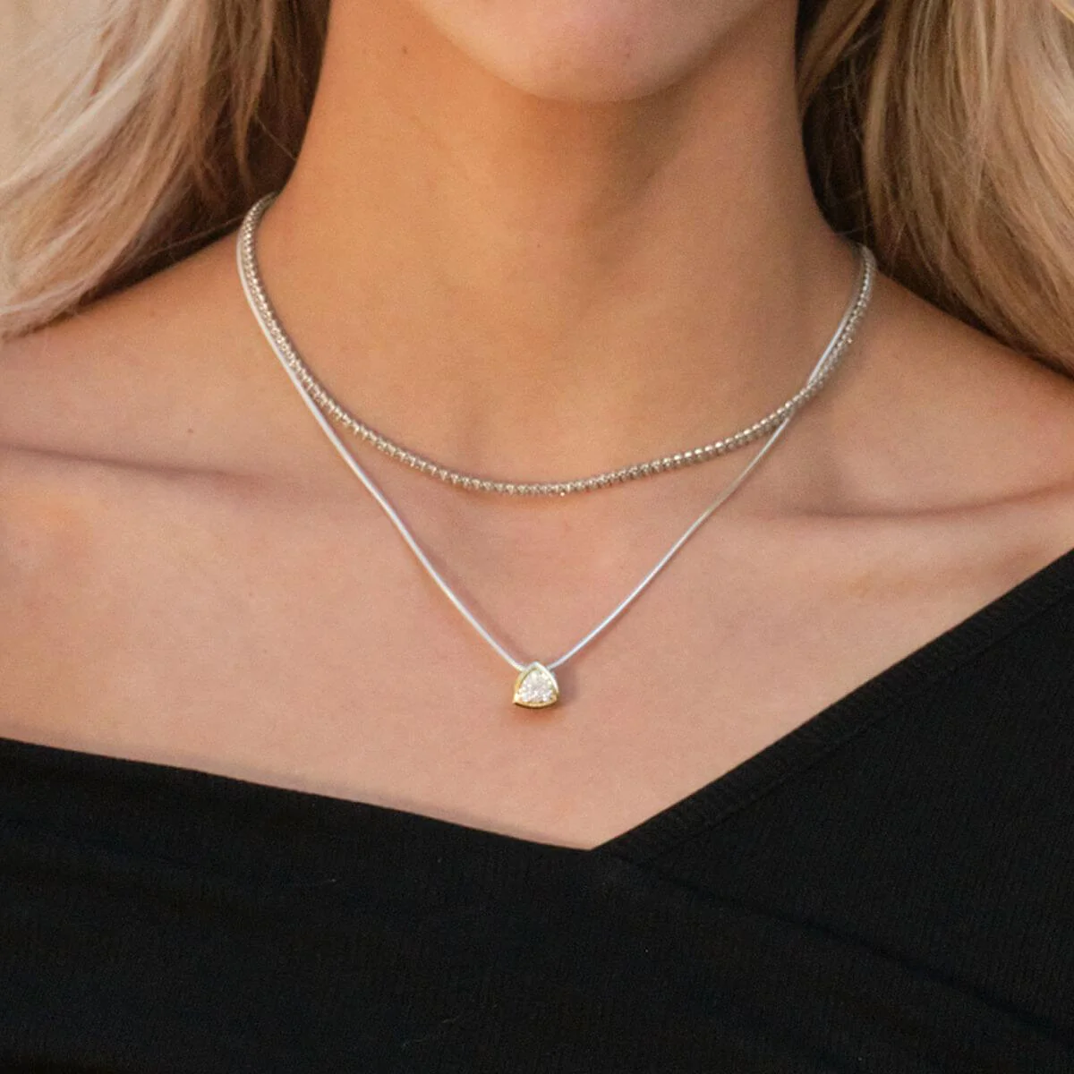 Arrivo Diamond Pendant Necklace - Image 2