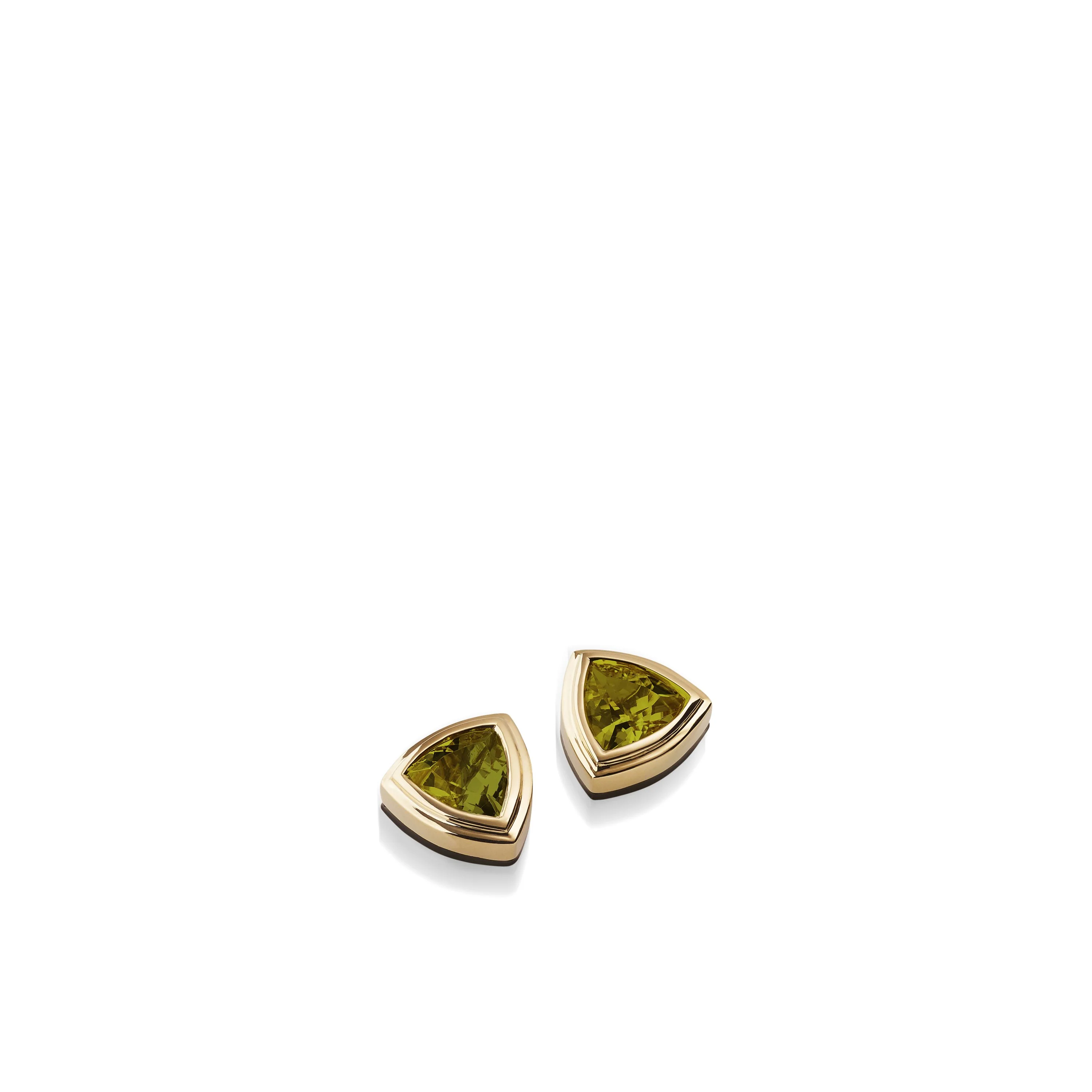 Arrivo Trillion Stud Earrings - Image 4