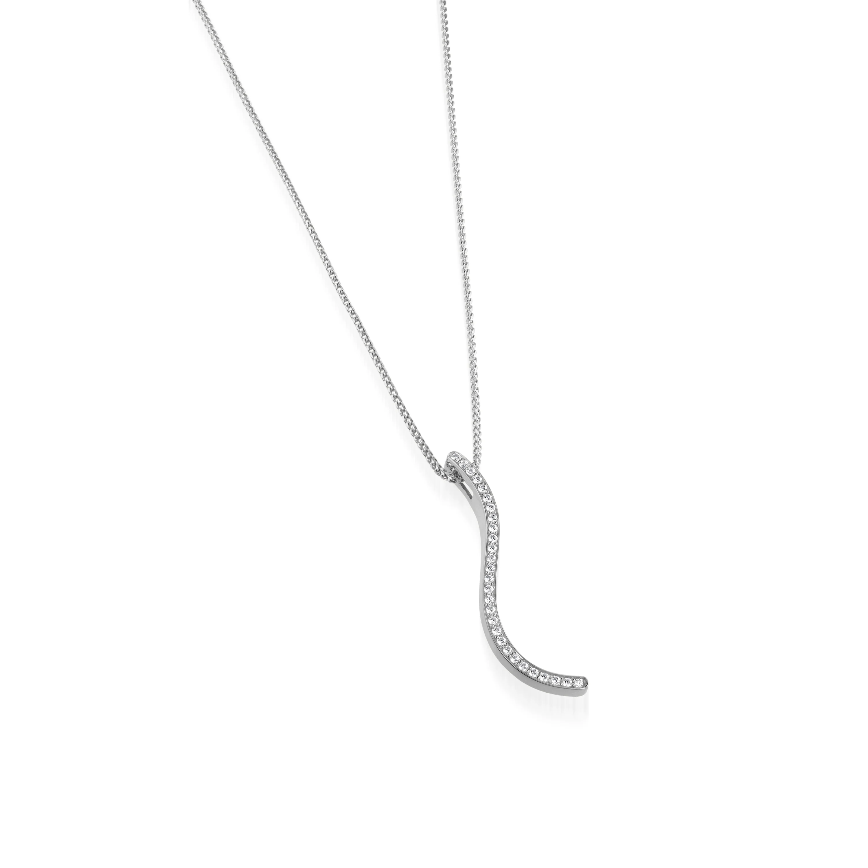 Bellagio Petite Diamond Pendant Necklace - Image 3