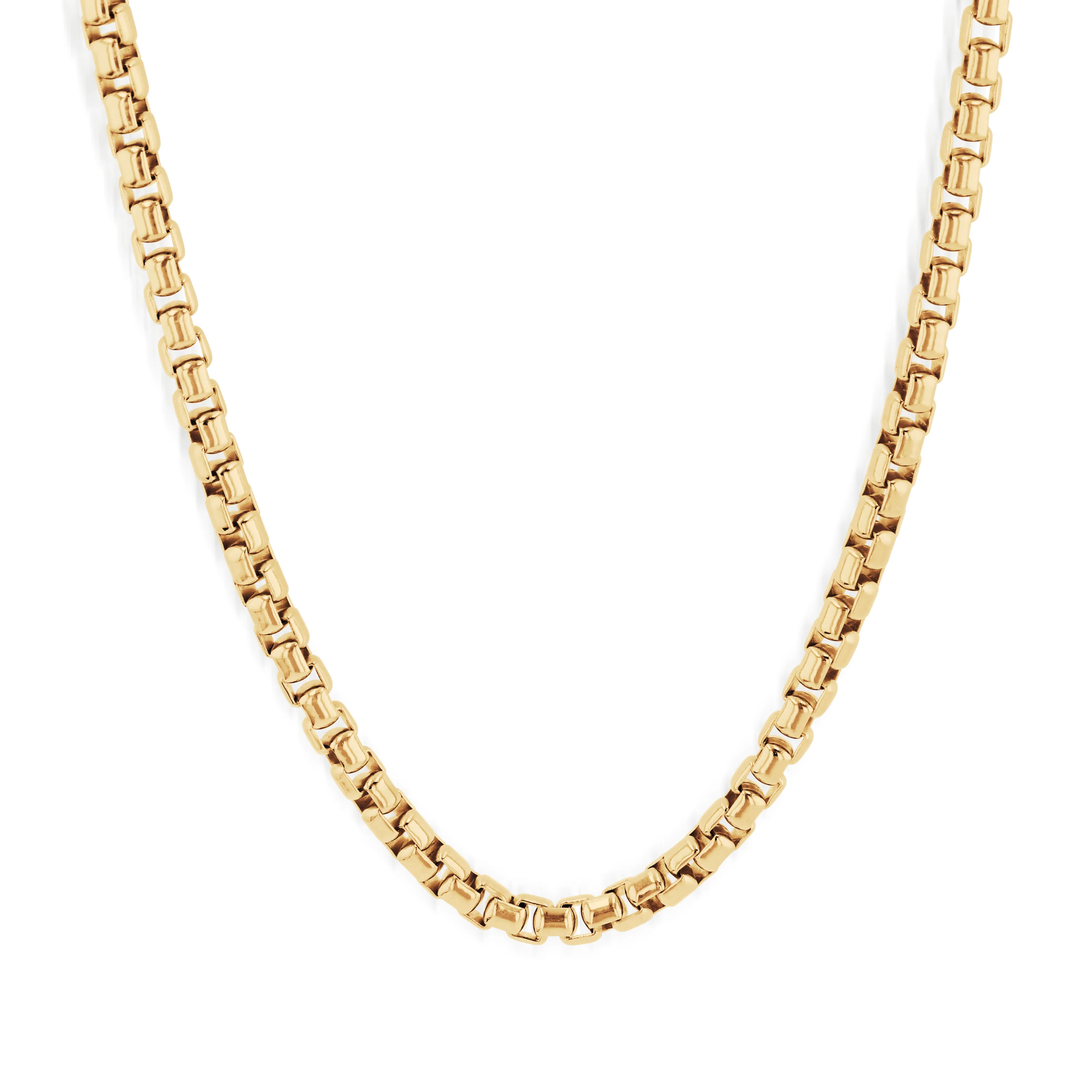 Box Chain Necklace - 5.3mm - Image 2