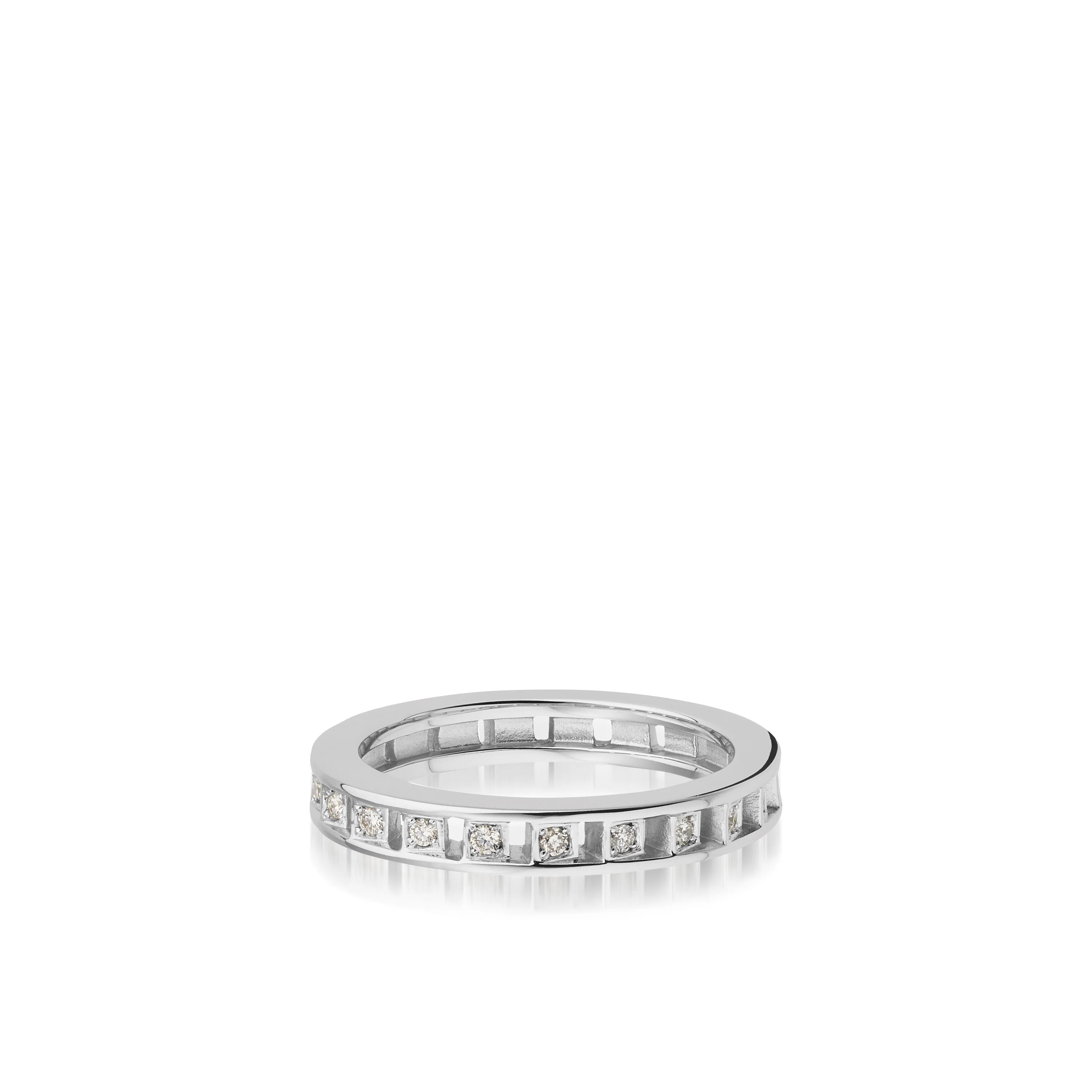 Cascade Diamond Stack Ring - Image 3