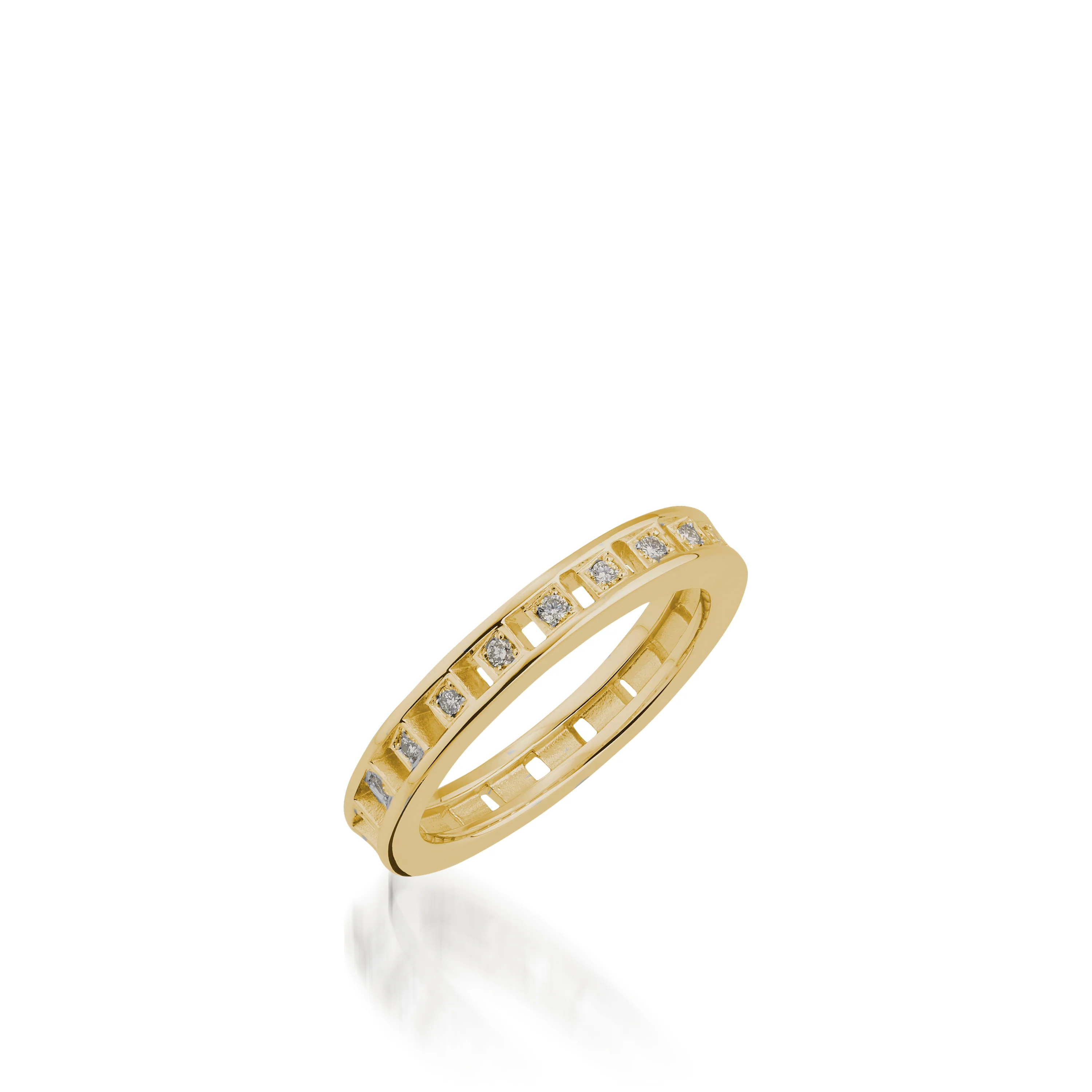 Cascade Diamond Stack Ring - Image 4