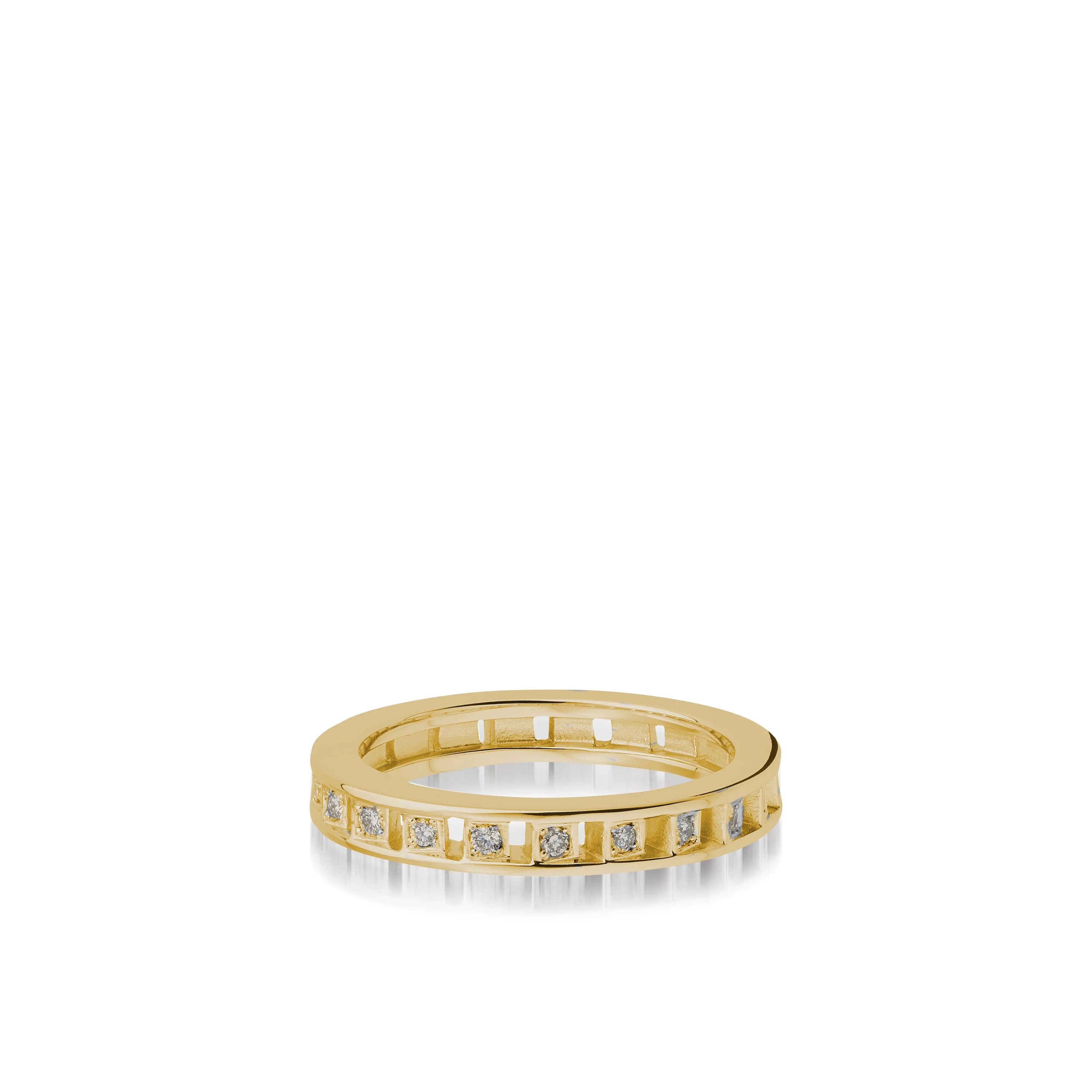Cascade Diamond Stack Ring - Image 5