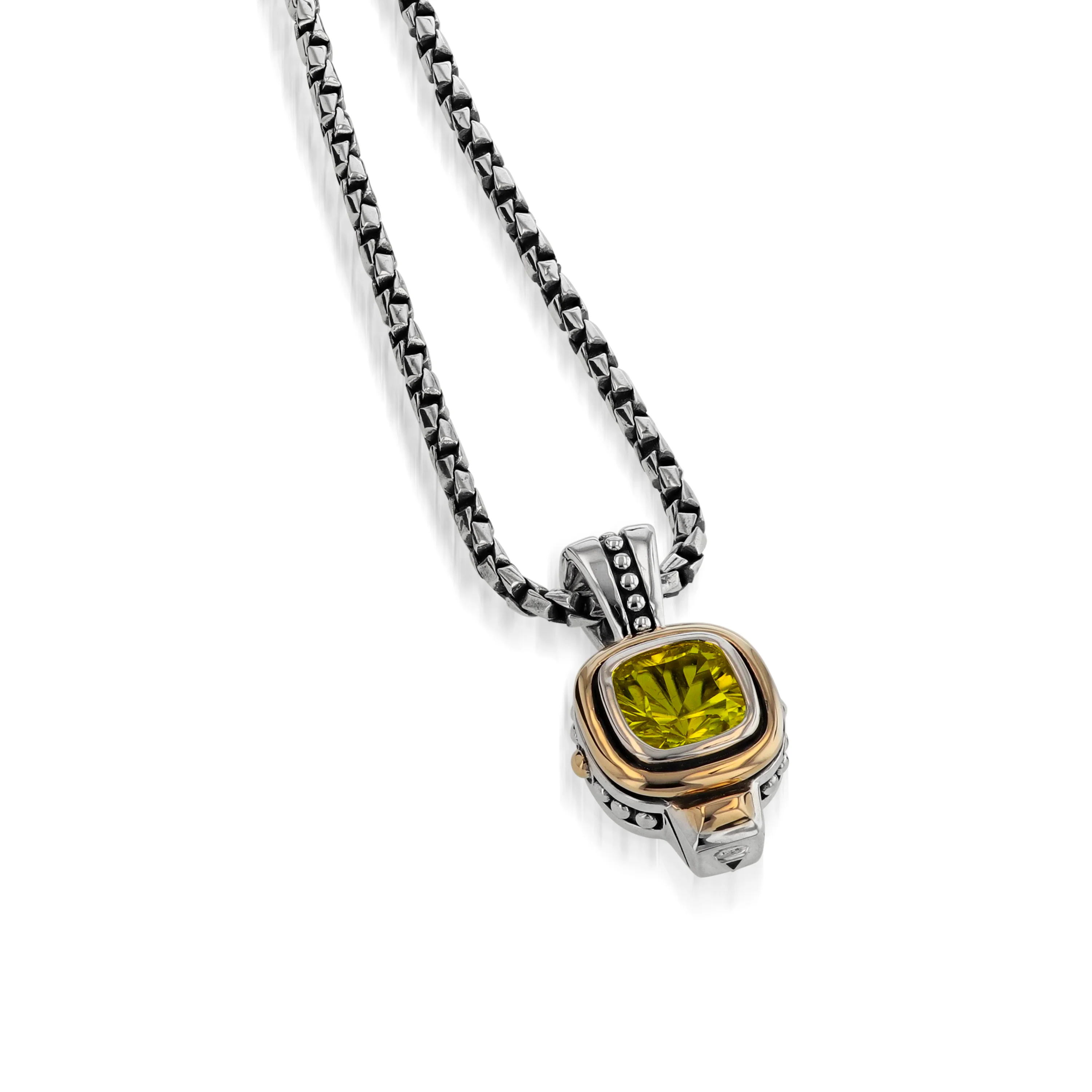 Chorus Gemstone Small Pendant Necklace - Image 4