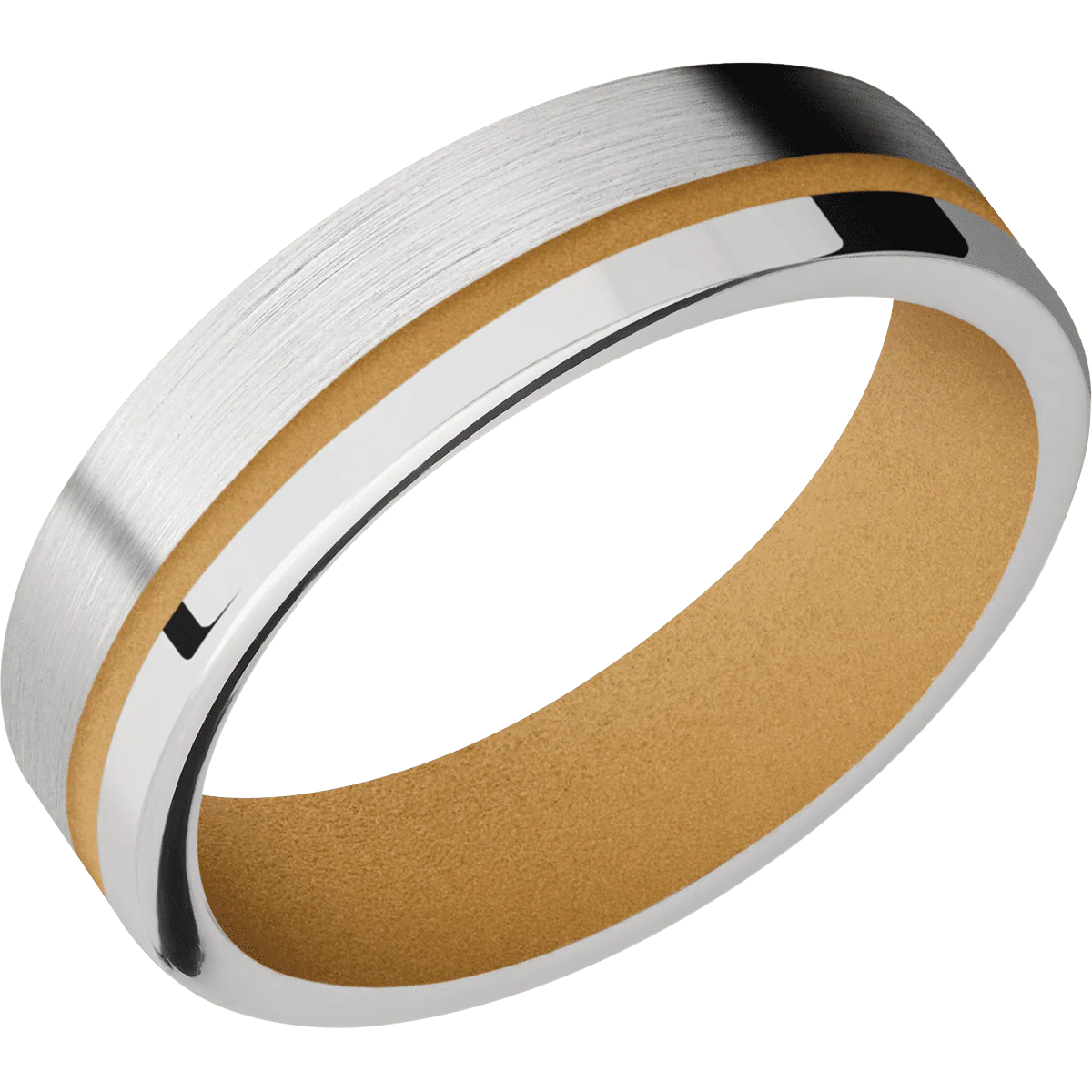 Cobalt Chrome + Satin , Polish Finish + Gold - Image 2