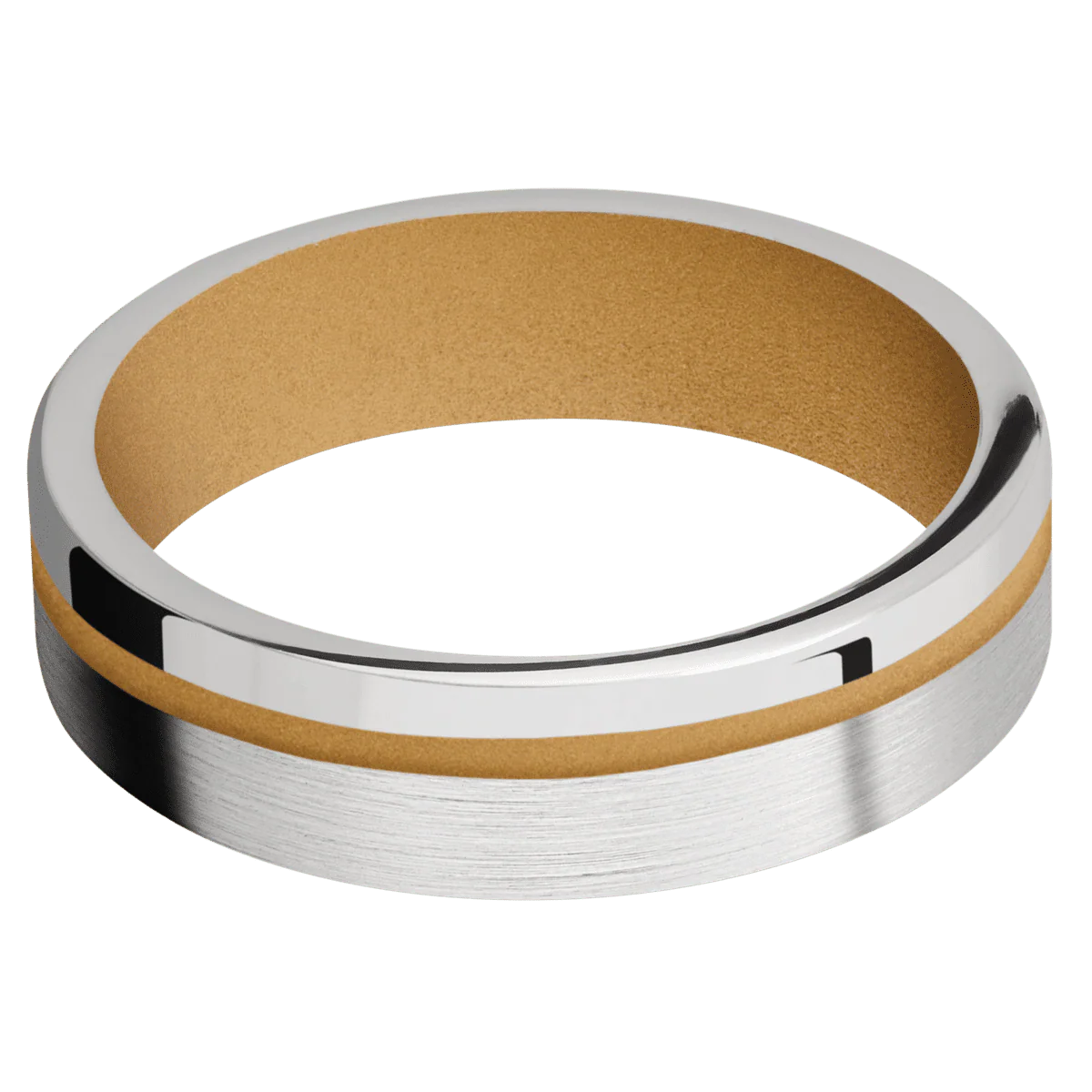 Cobalt Chrome + Satin , Polish Finish + Gold - Image 3