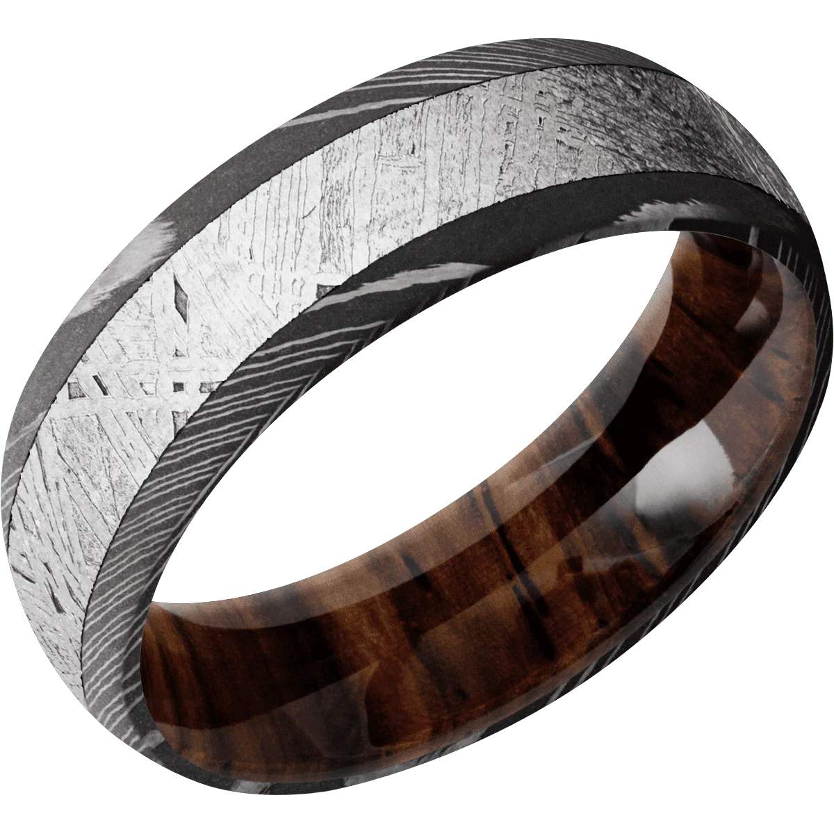 Damascus + Acid Finish + Cocobolo - Image 2