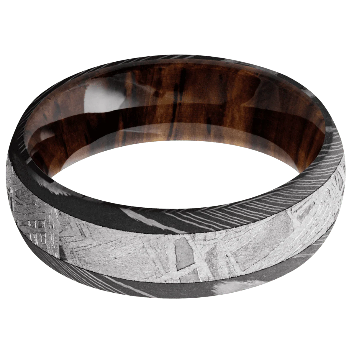 Damascus + Acid Finish + Cocobolo - Image 3