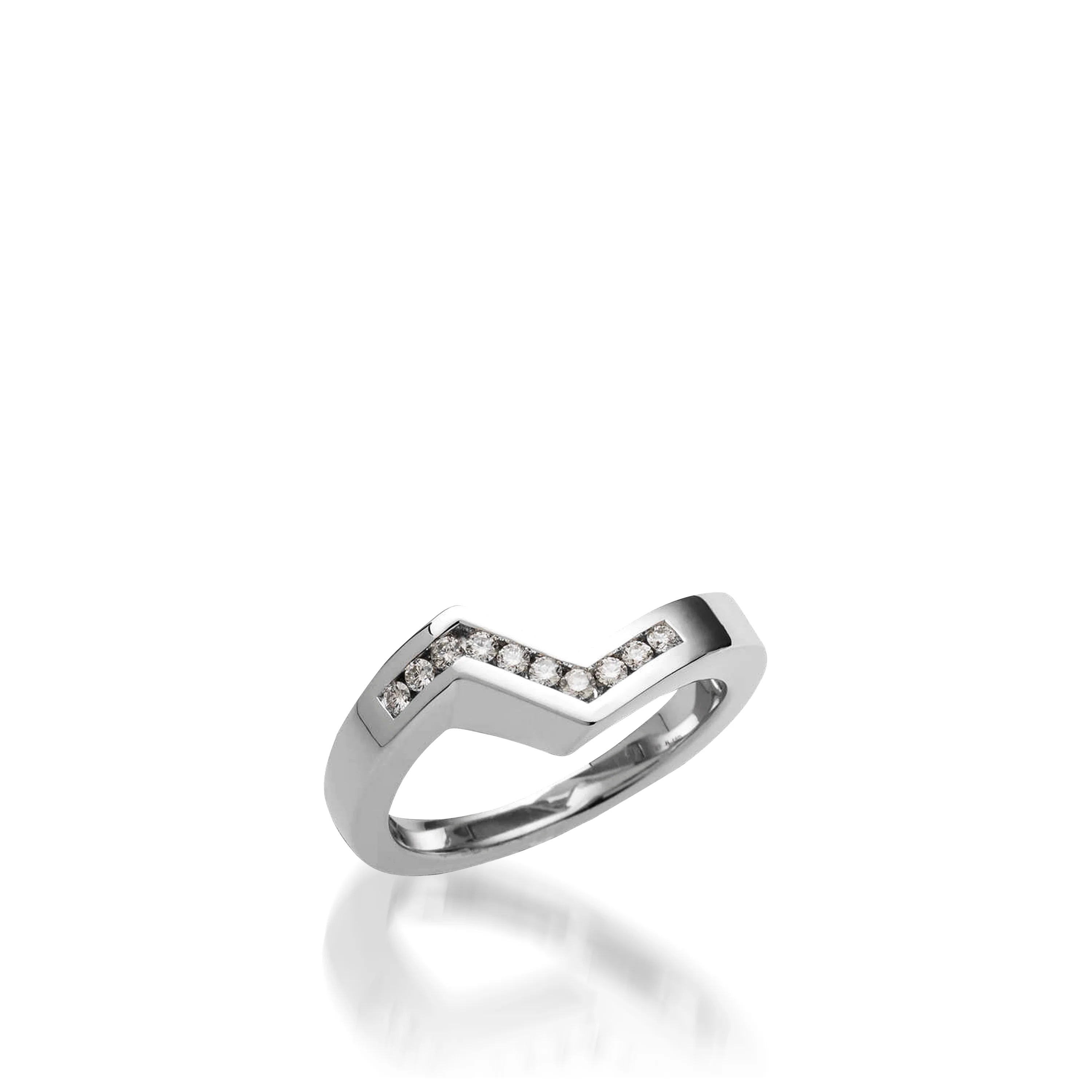 Decision White Gold Engagement Ring - Image 5