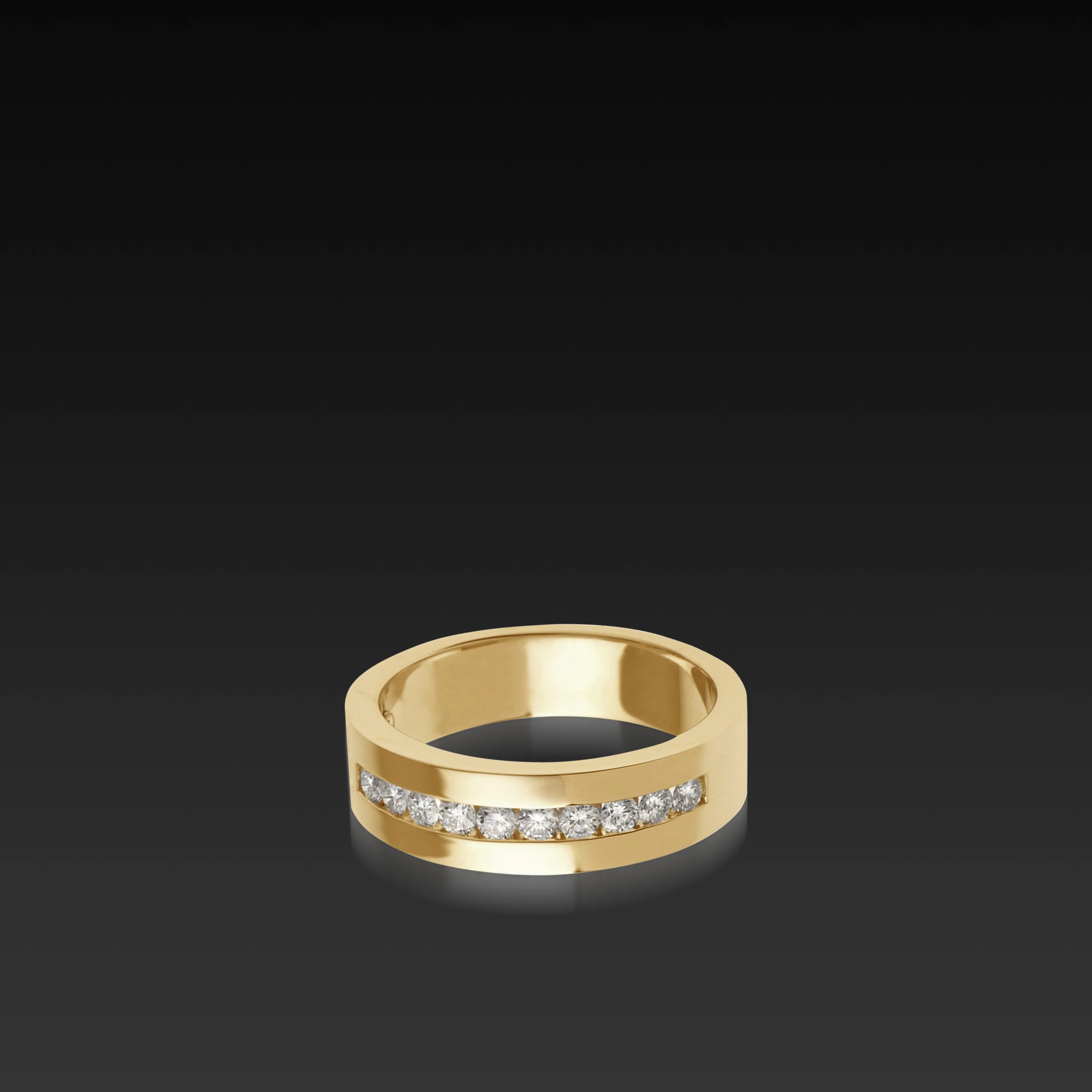 Delicia Men's Diamond Band - Image 4