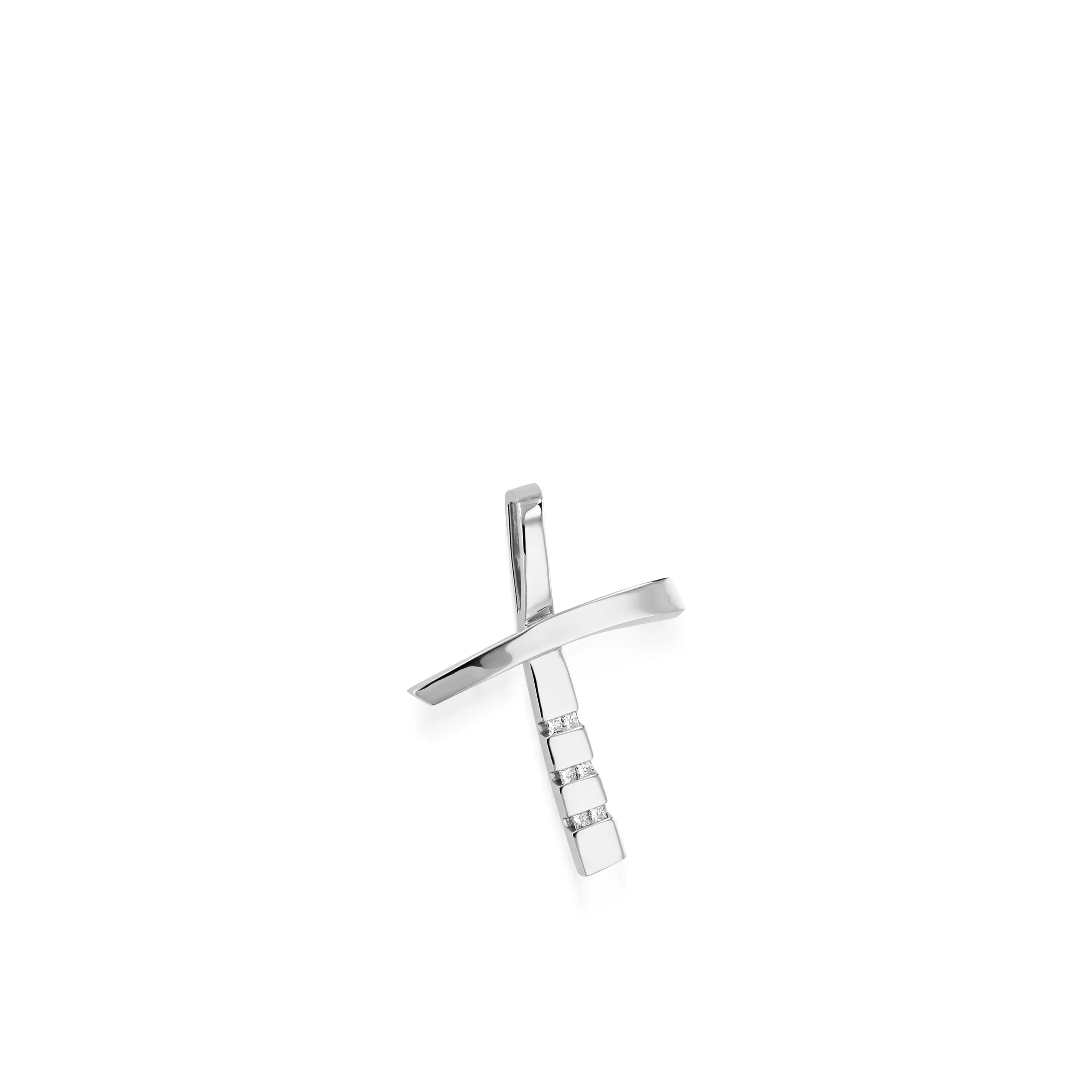 Devotion Diamond Cross Medallion Pendant - Image 5