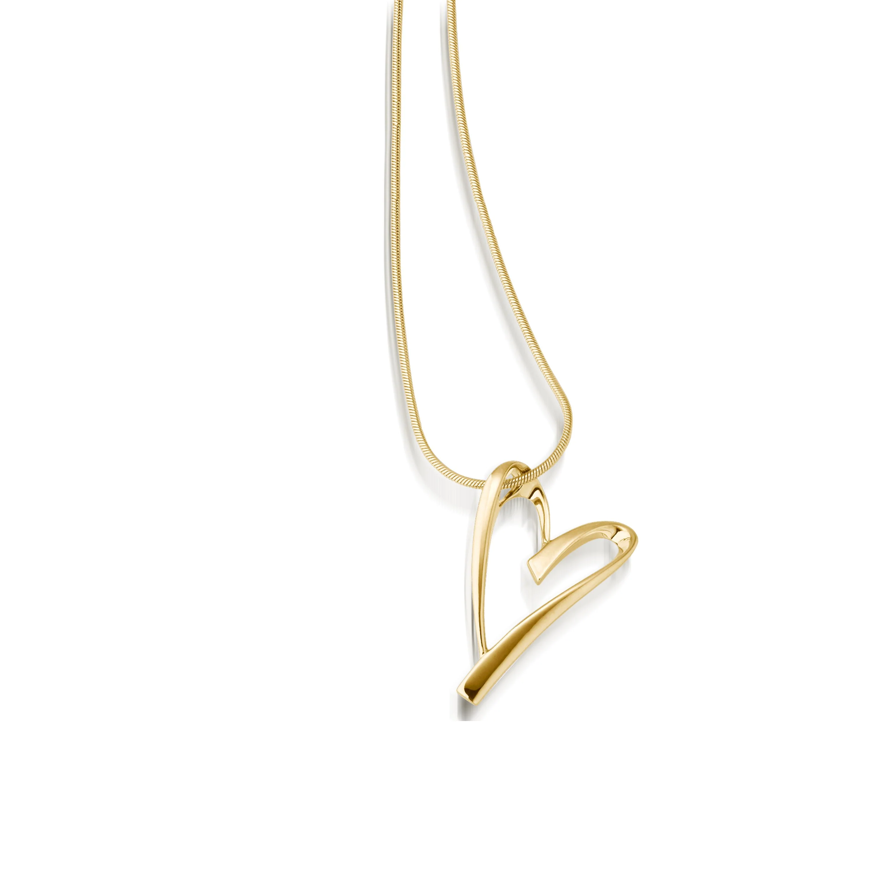 Devotion Heart Pendant Necklace