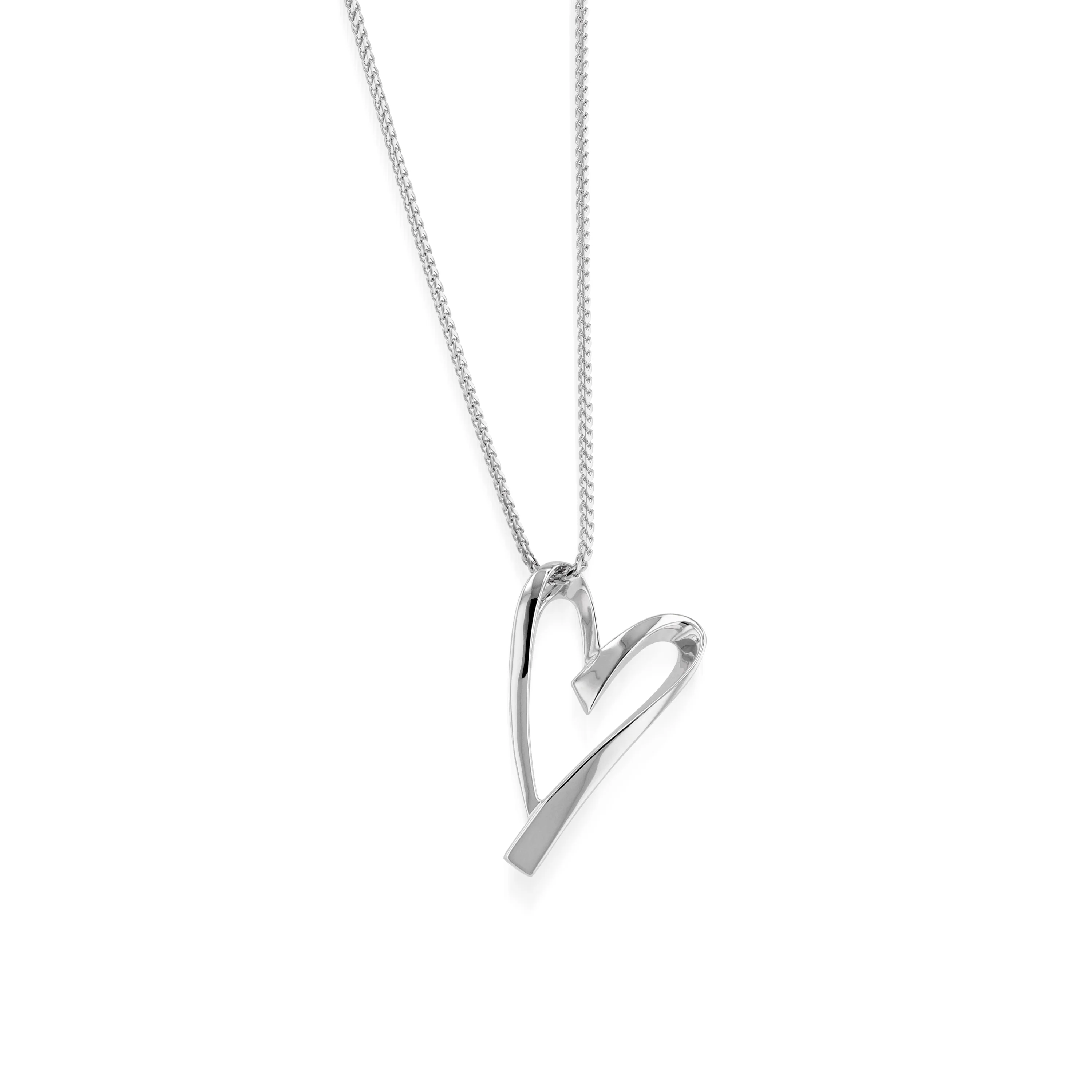 Devotion Heart Pendant Necklace - Image 3