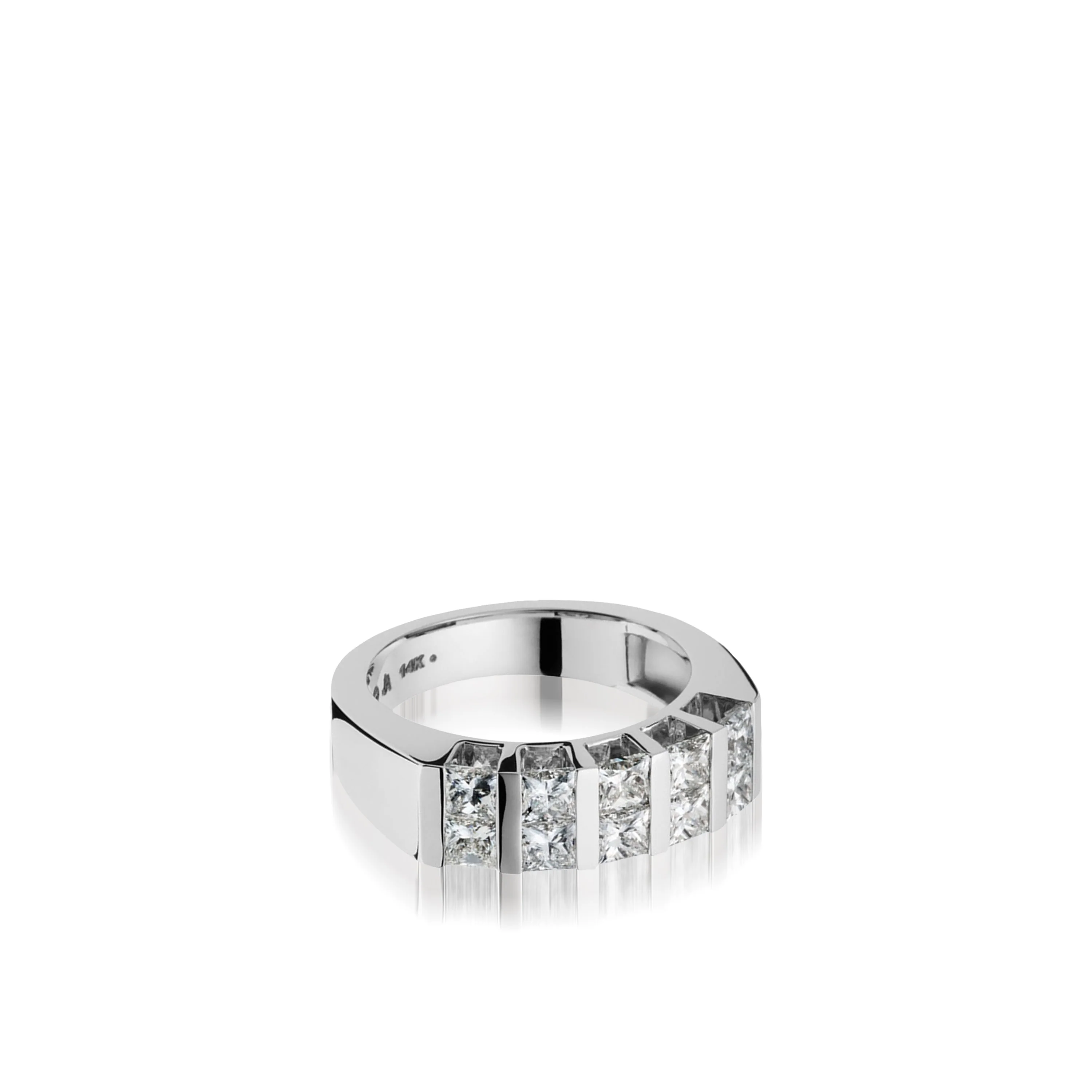 Devotion Wide Diamond Ring - Image 3
