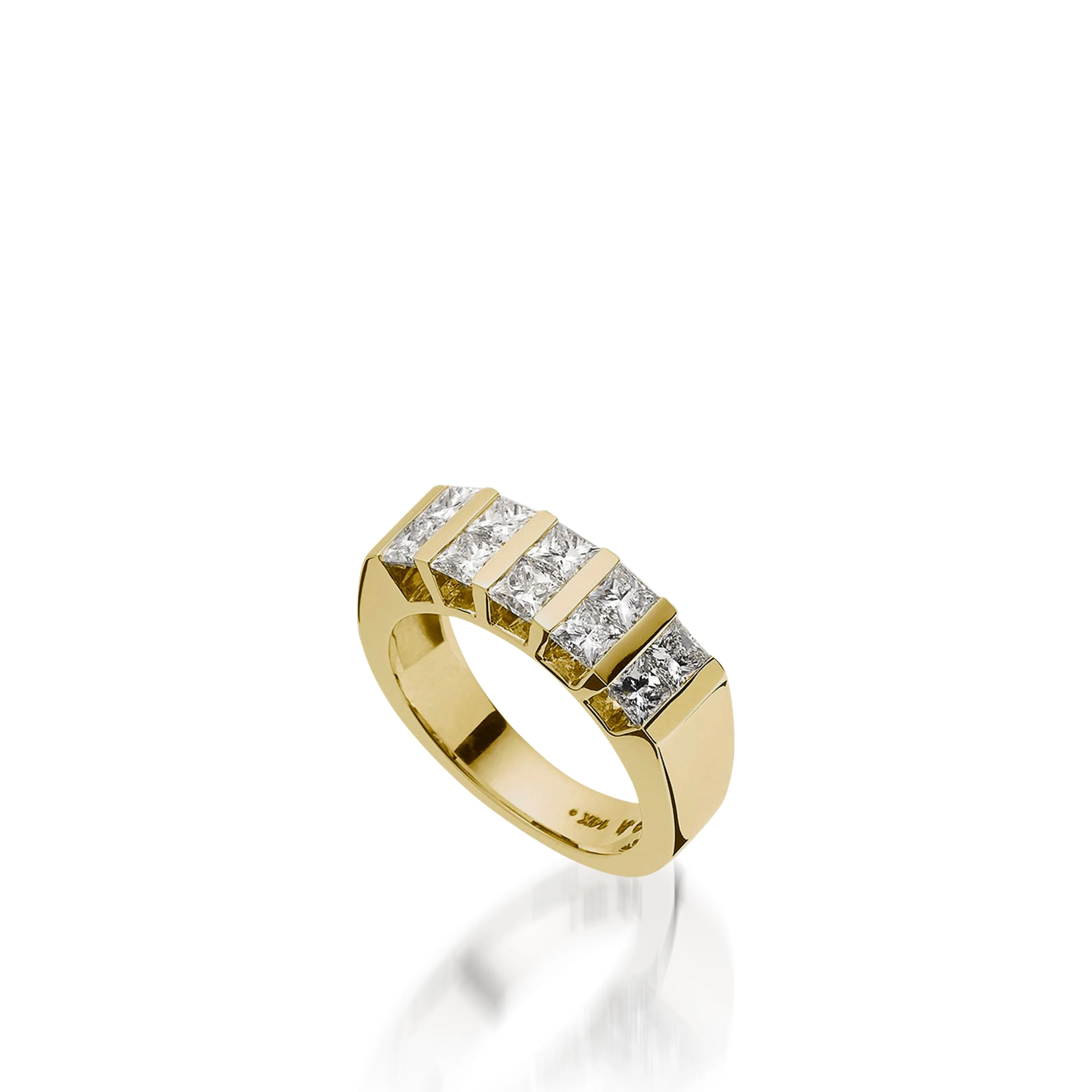 Devotion Wide Diamond Ring - Image 4