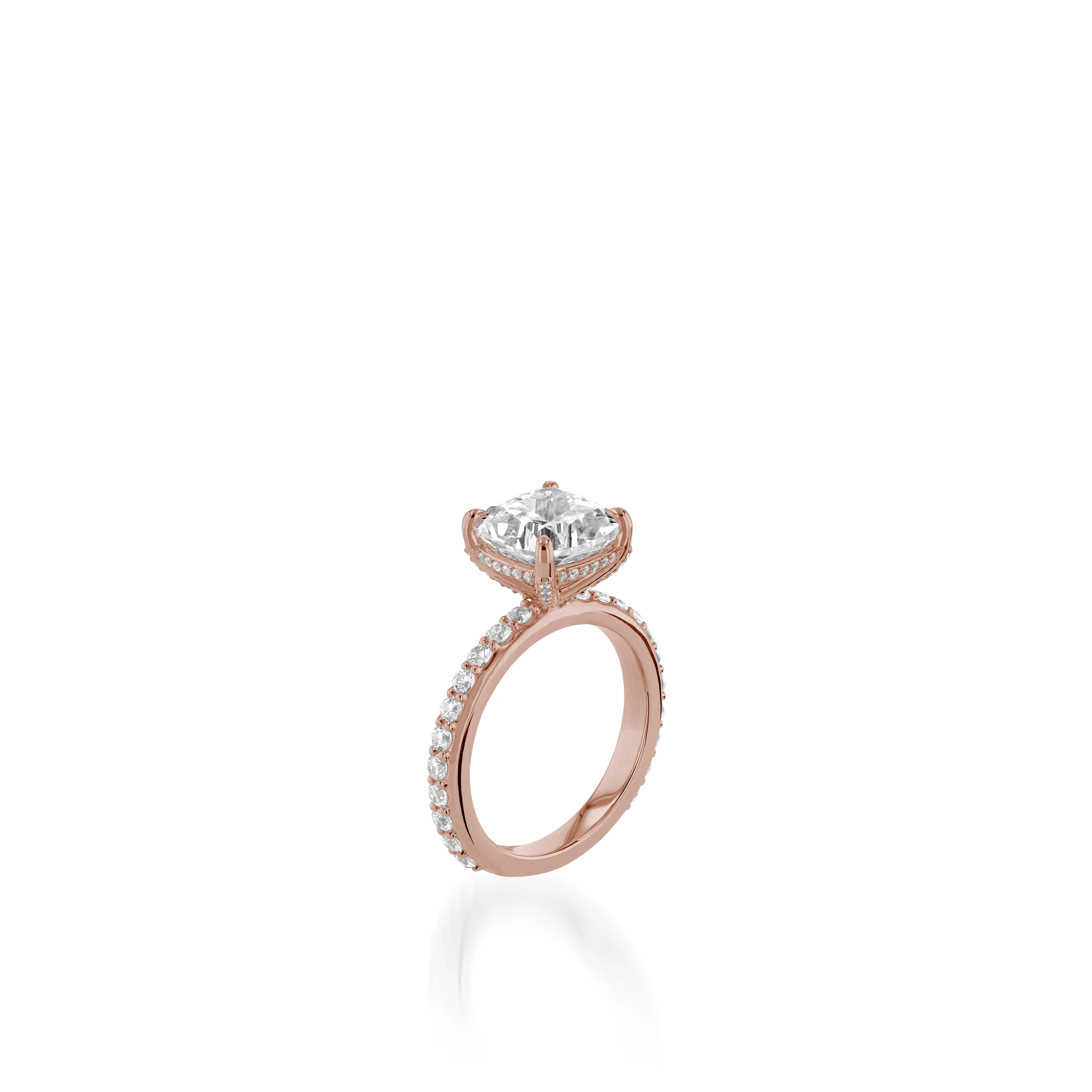 Duchess 3-Carat Cushion Cut Engagement Ring - Image 6