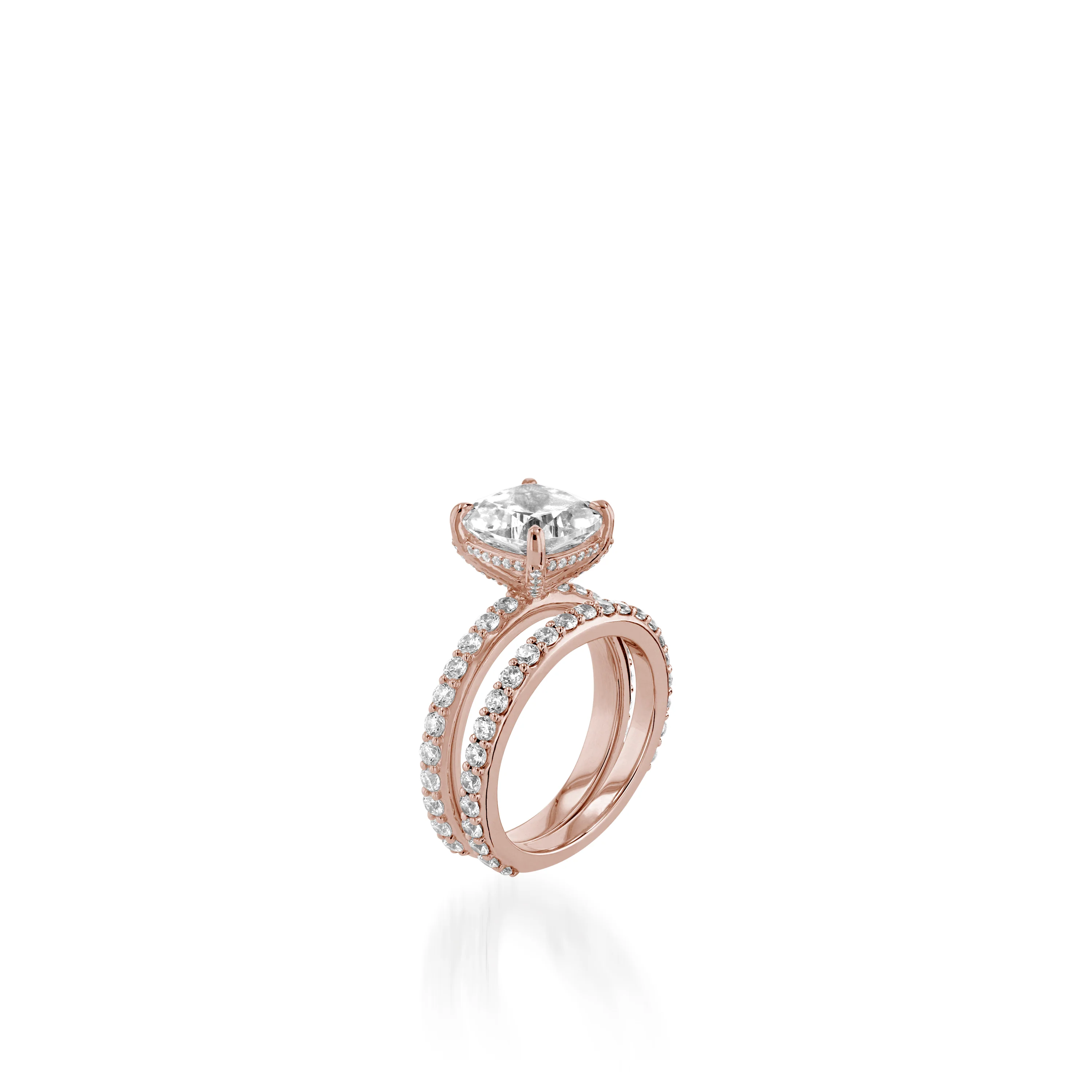 Duchess 3-Carat Cushion Cut Engagement Ring - Image 7