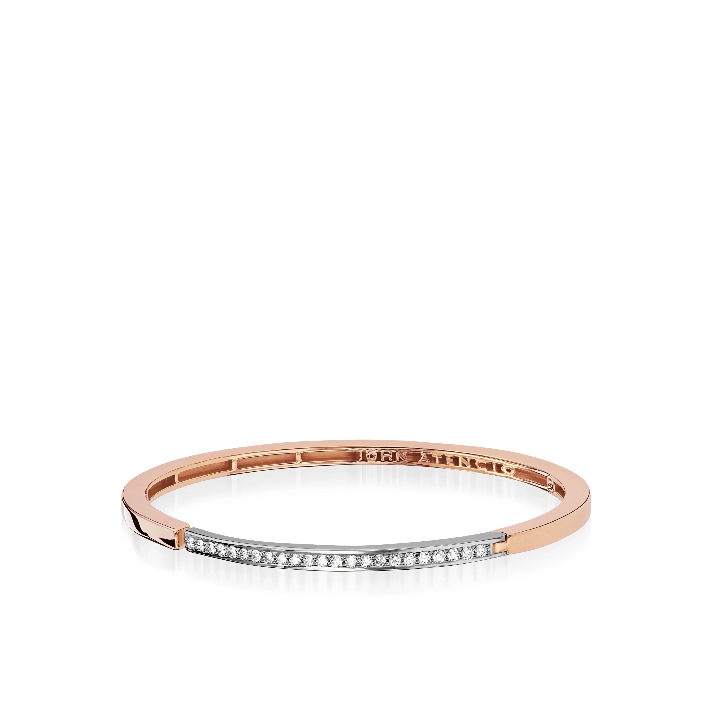 Duplex Gold Pave Diamond Bracelet - Image 4