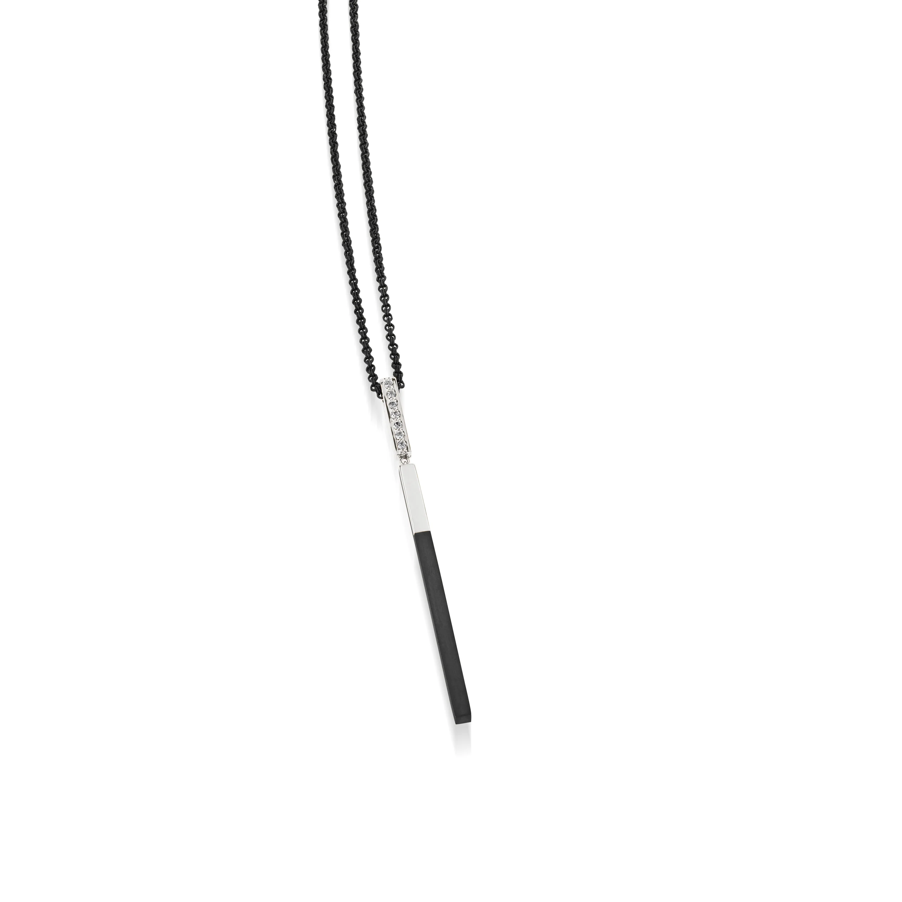 Duplex Pave Diamond Pendant - Image 3