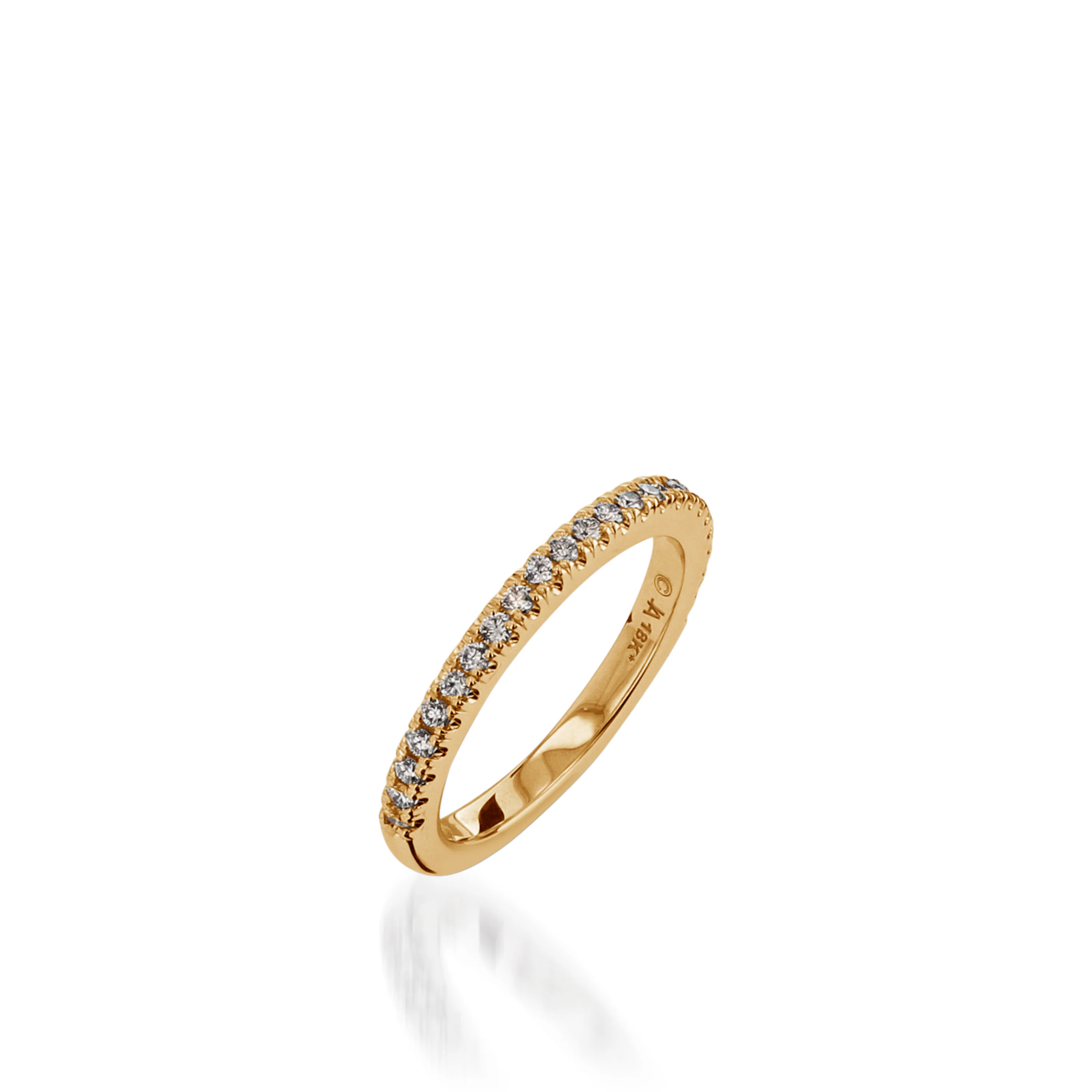Dynasty Yellow Gold Engagement Ring - Image 6