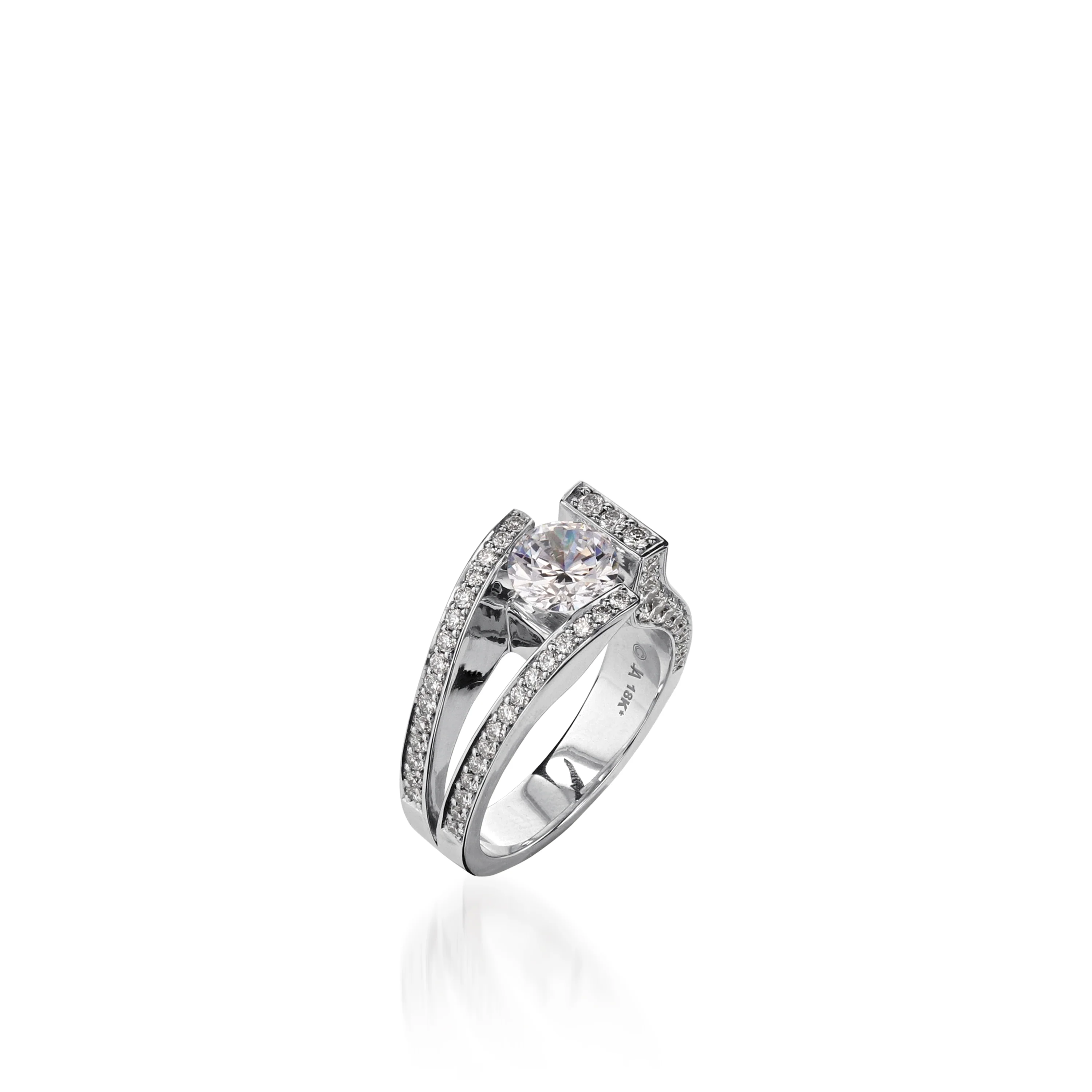 Elevate White Gold Diamond Ring