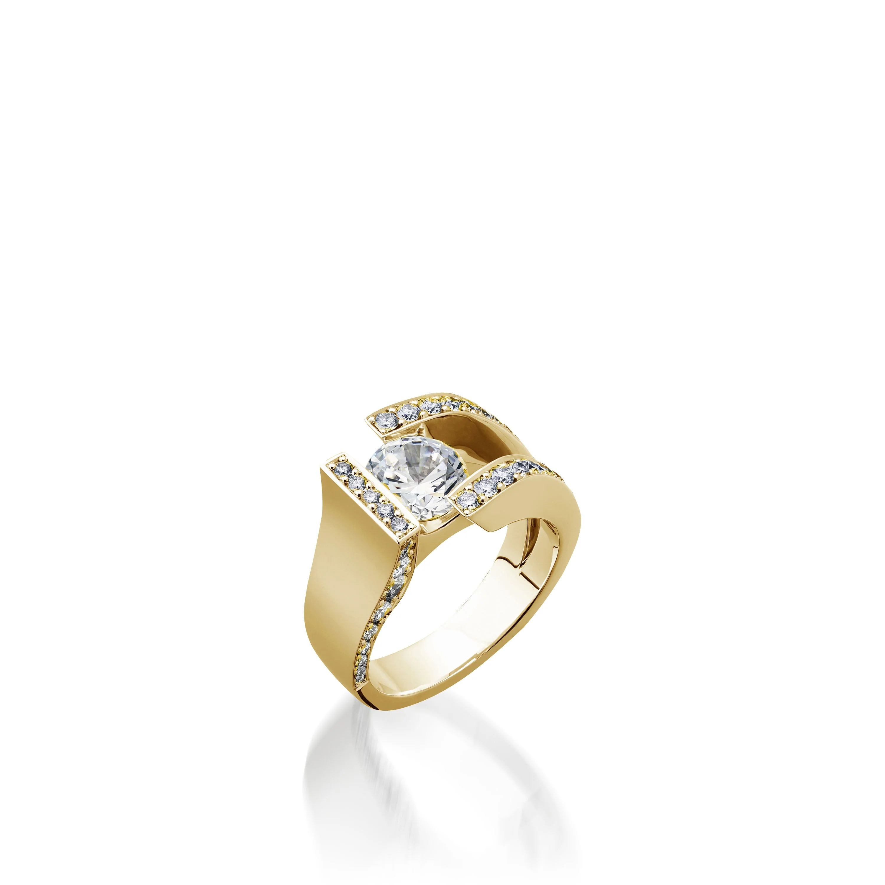 Elevate White Gold Diamond Ring - Image 5