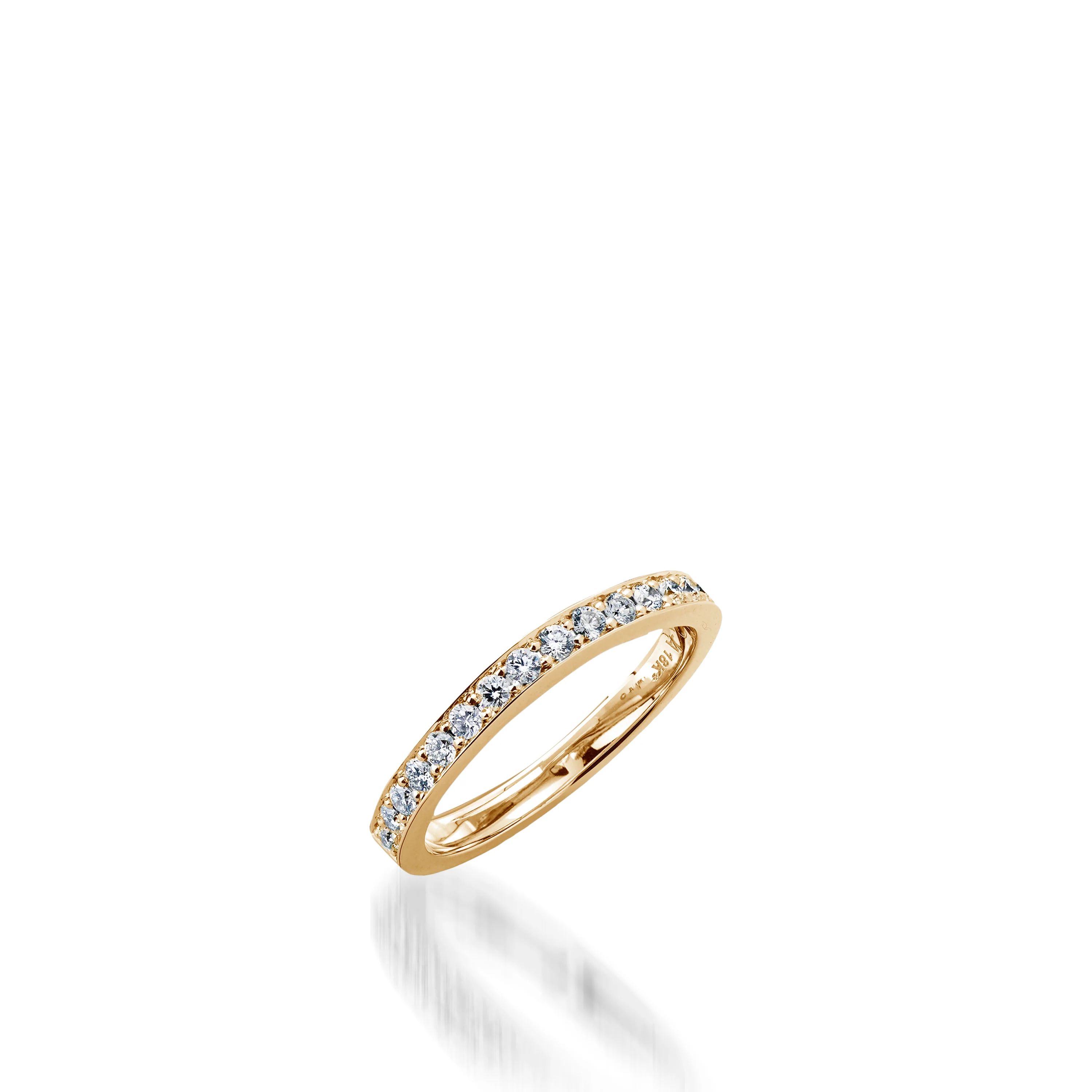 Elevate Yellow Gold Diamond Ring - Image 4