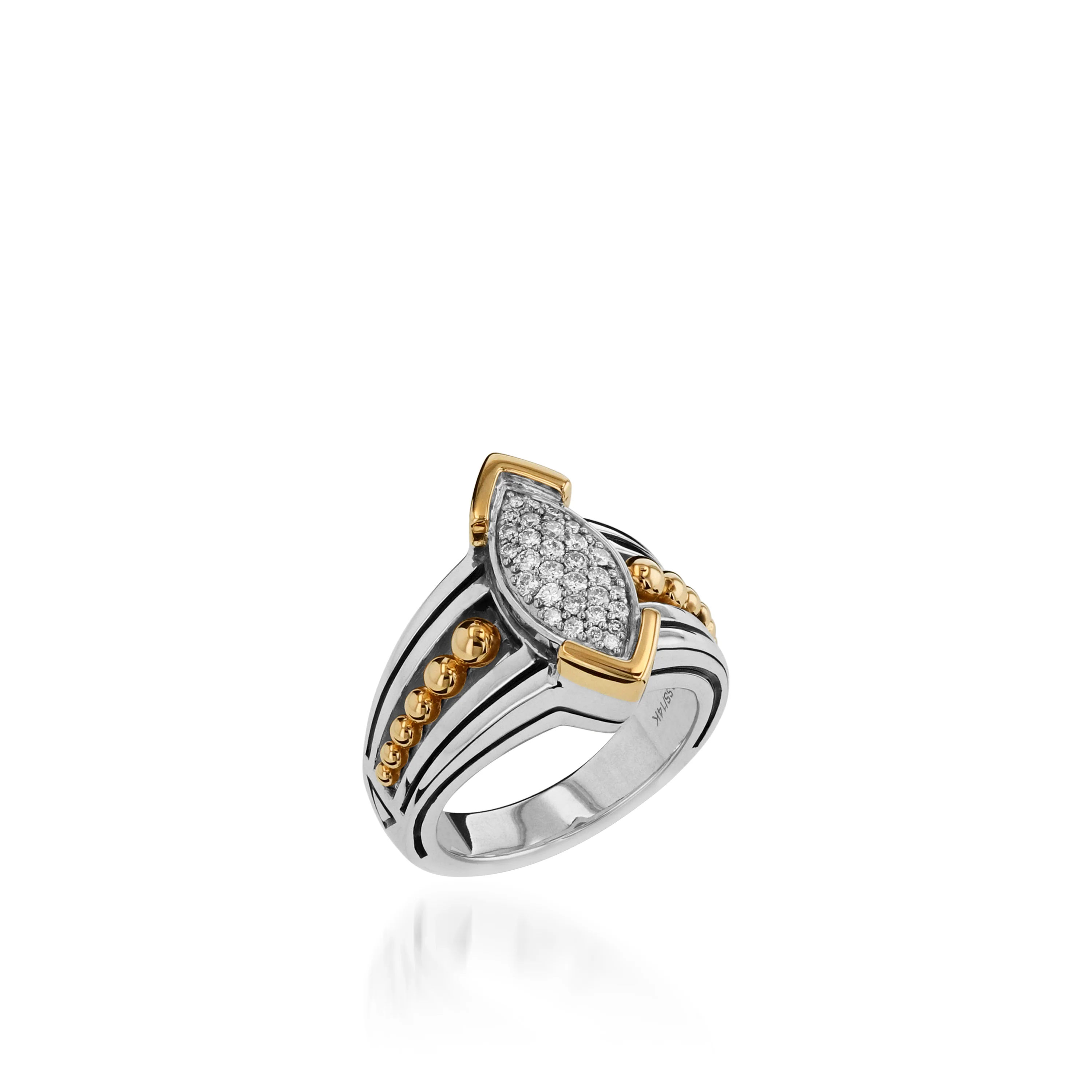 Elixir Pave Diamond Ring
