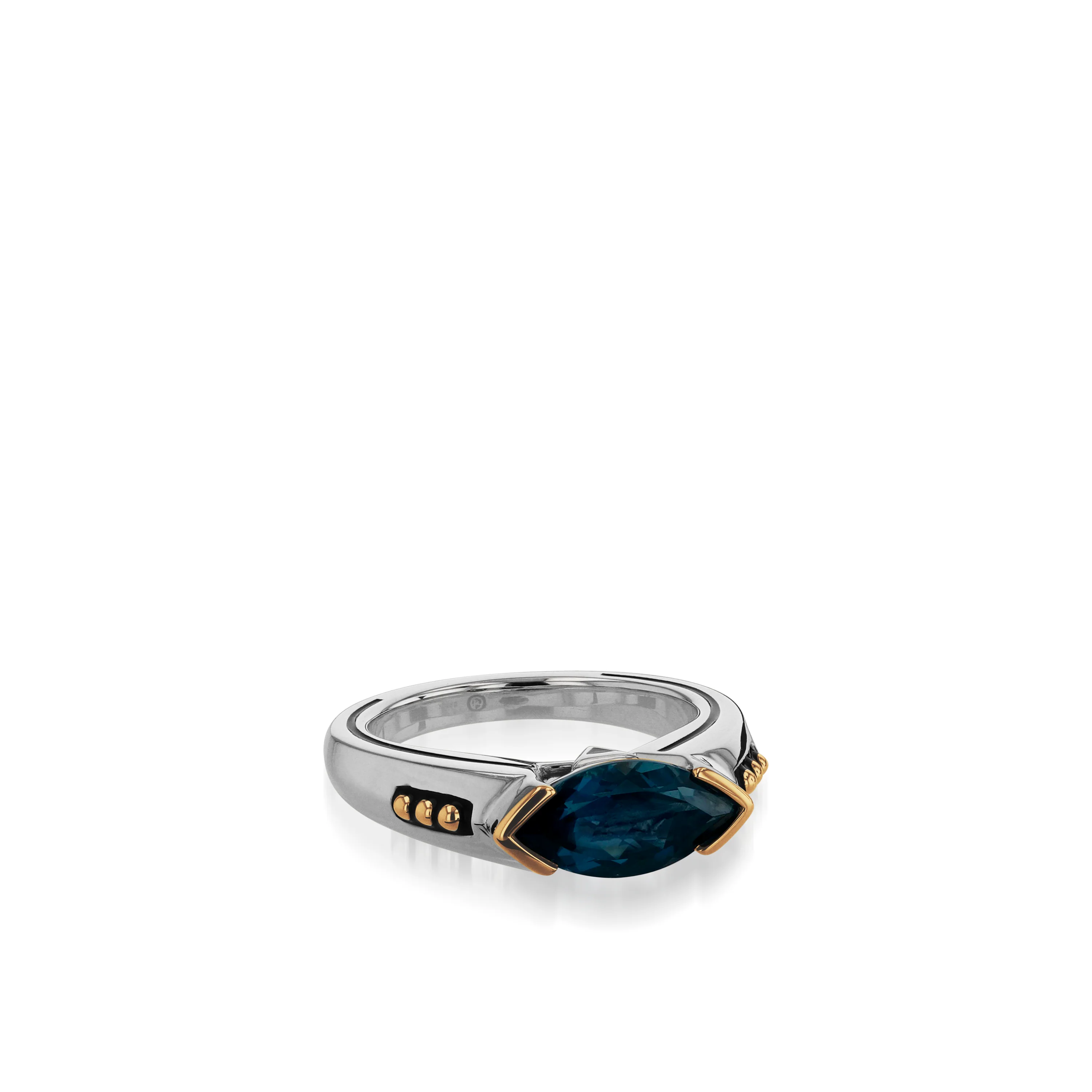 Elixir Small Stack Gemstone Ring - Image 4