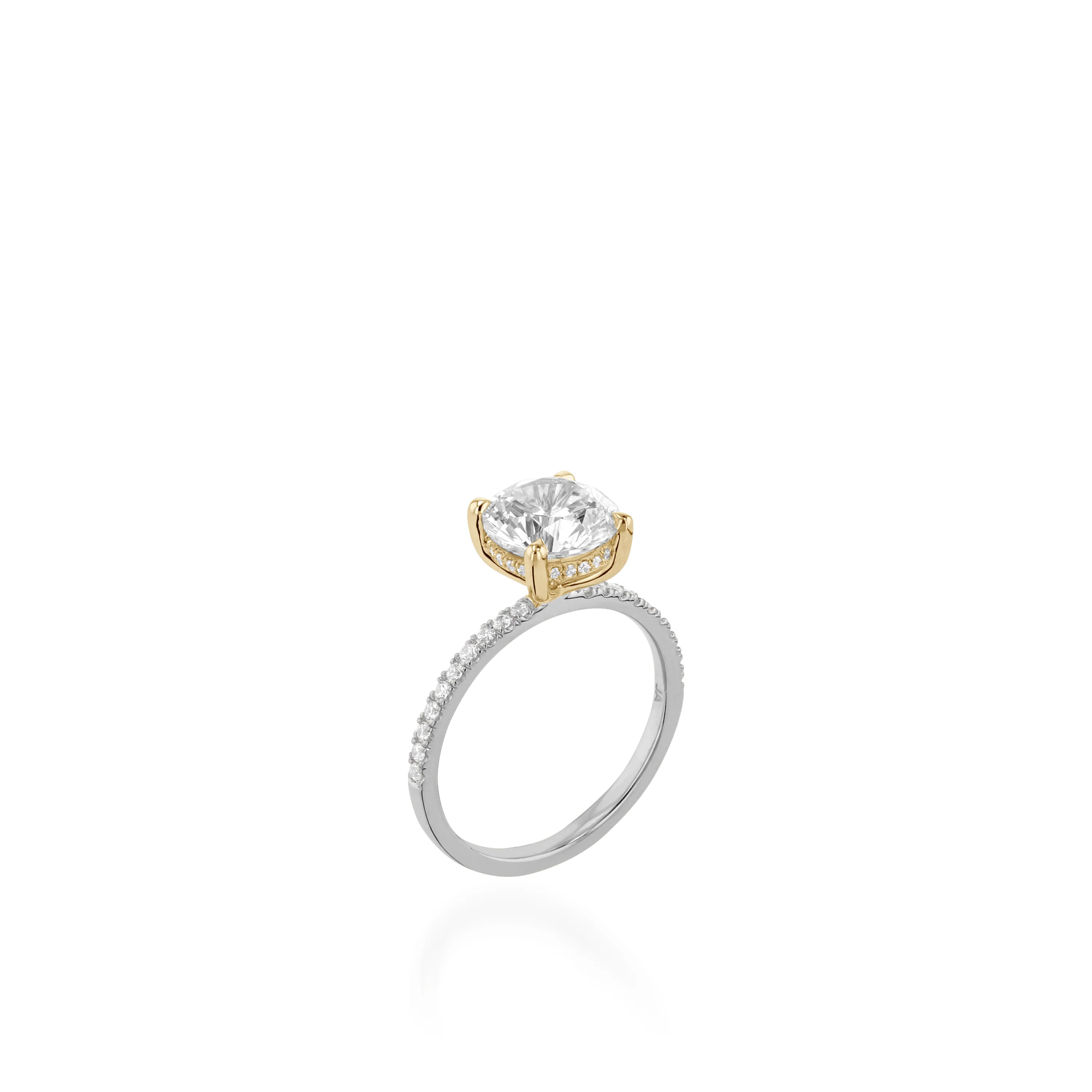 Elysse White Gold Engagement Ring