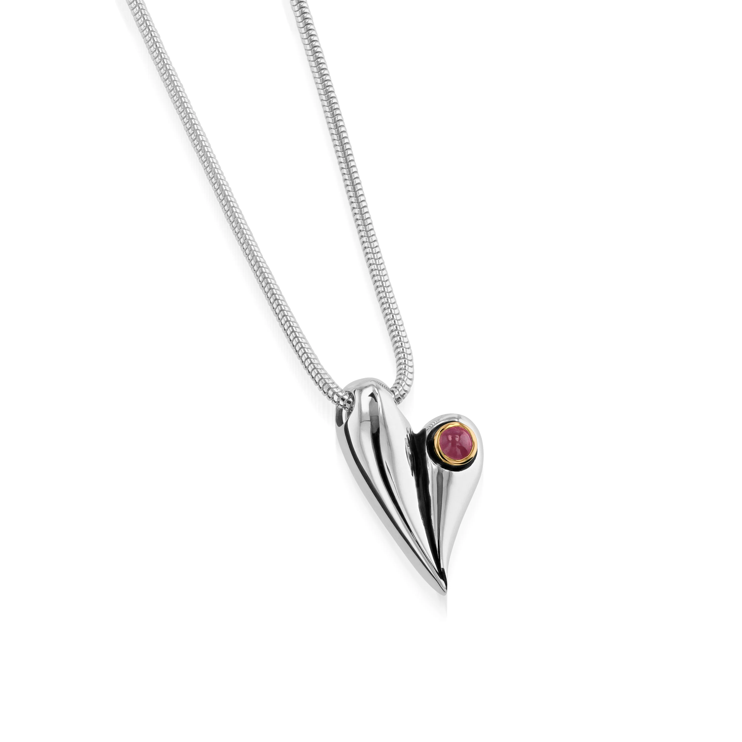 Endearment Small Birthstone Heart Pendant - Image 10
