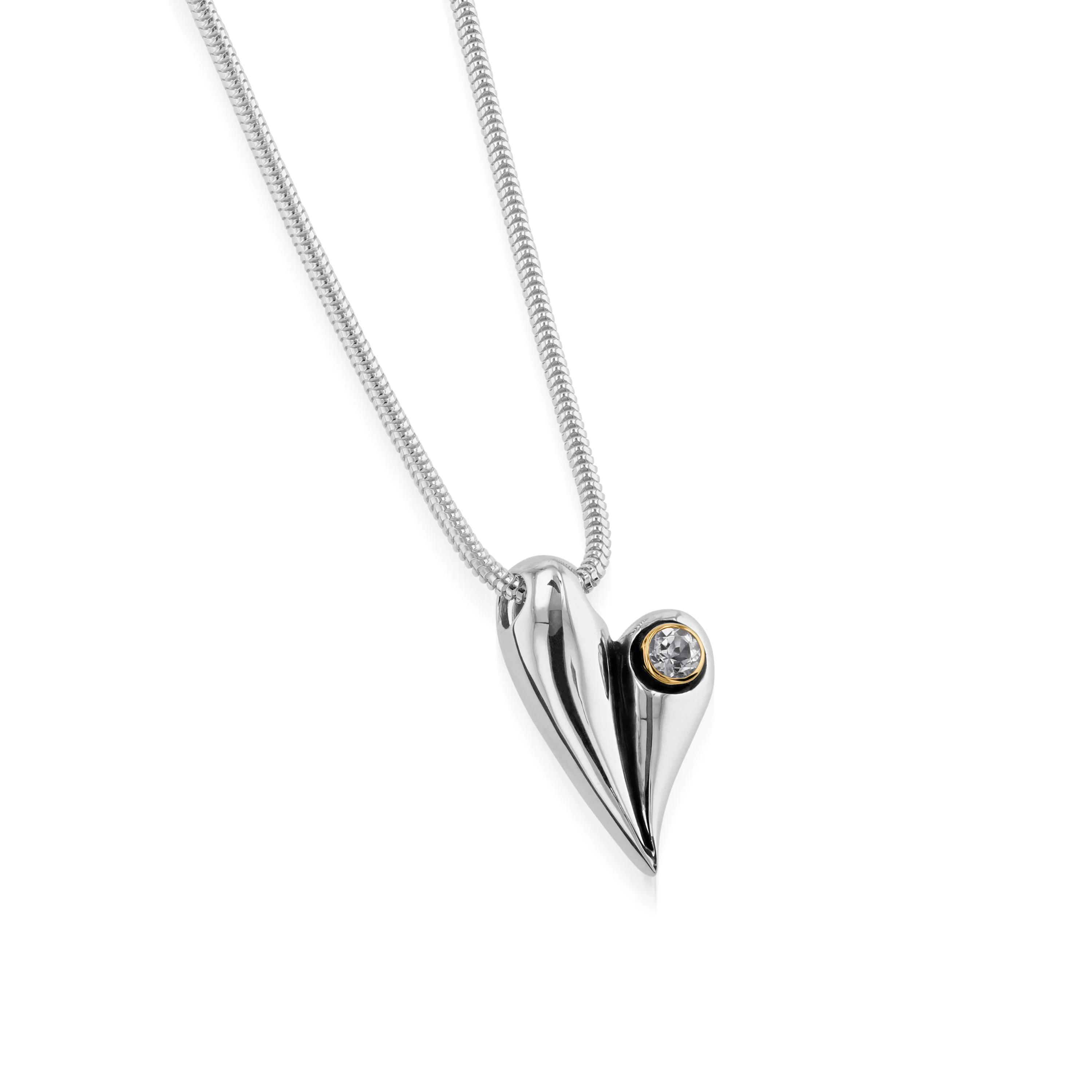 Endearment Small Birthstone Heart Pendant - Image 13