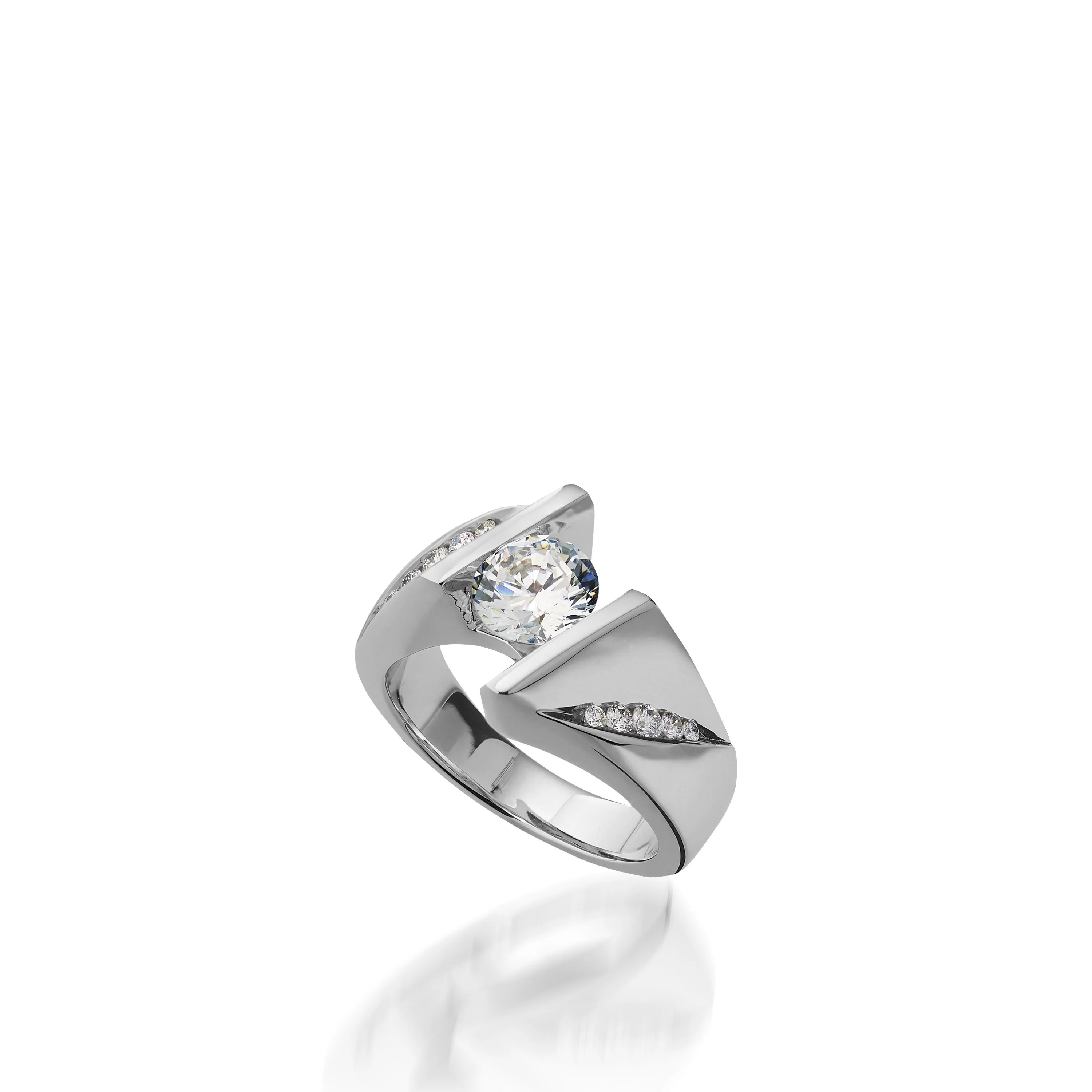 Episode White Gold Engagement Ring