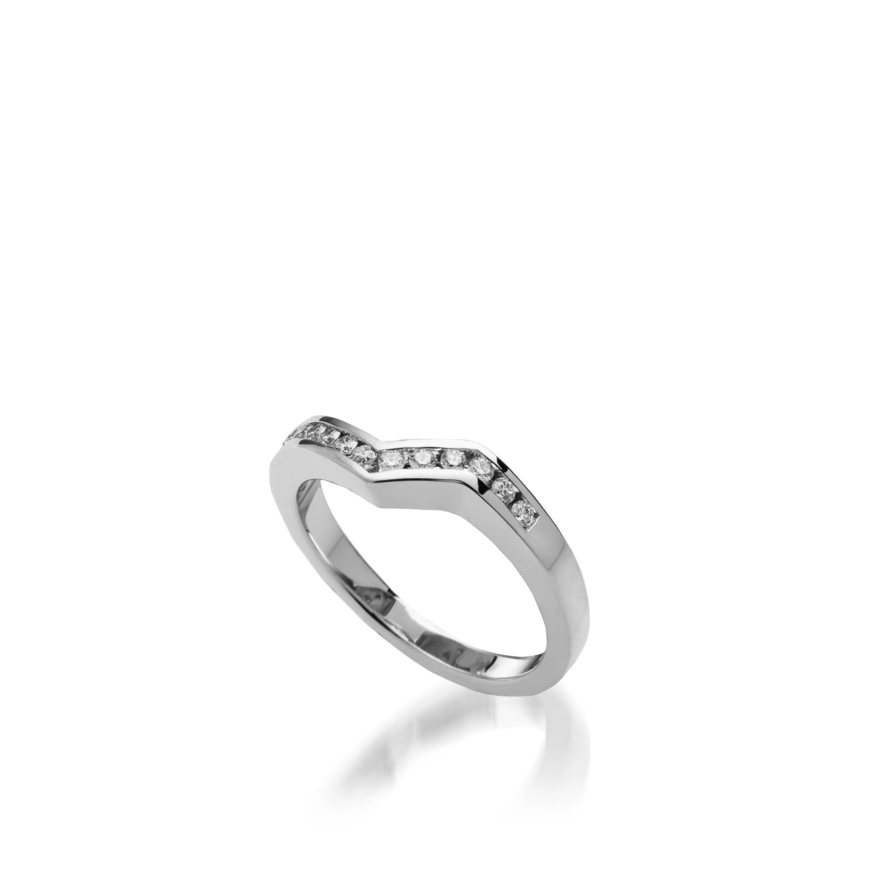 Episode White Gold Engagement Ring - Image 3