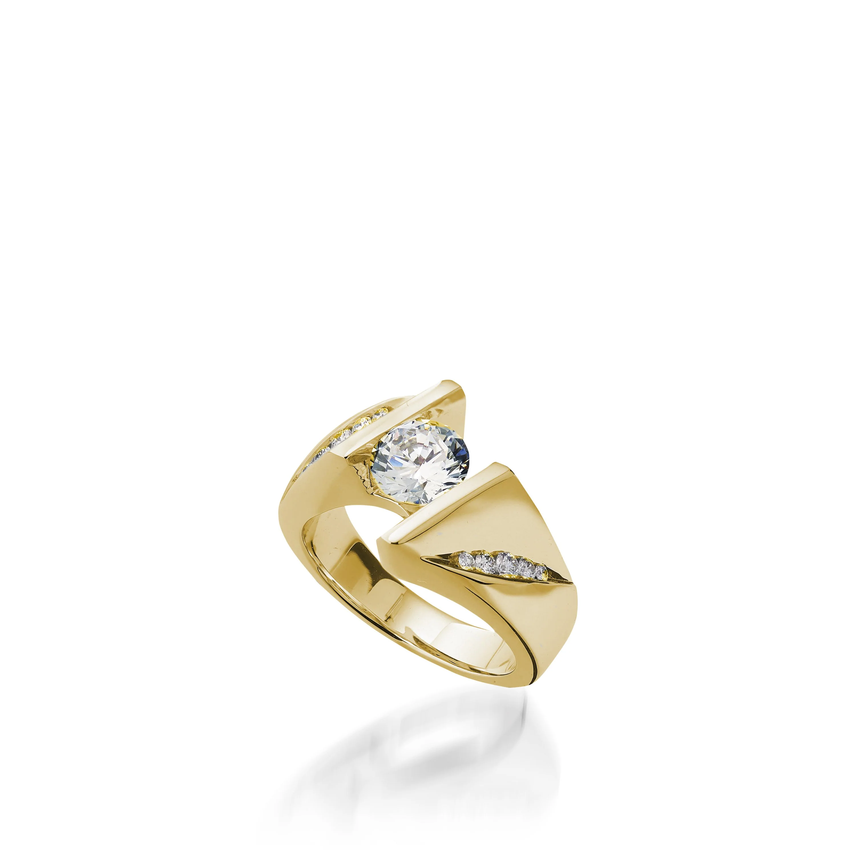 Episode White Gold Engagement Ring - Image 4