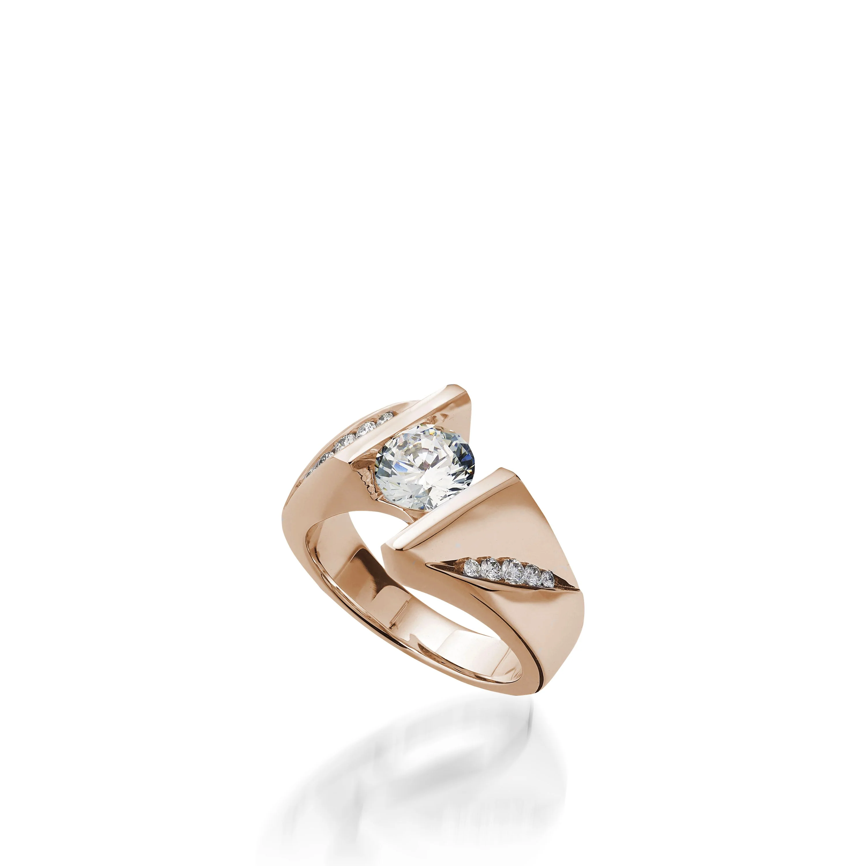 Episode White Gold Engagement Ring - Image 5