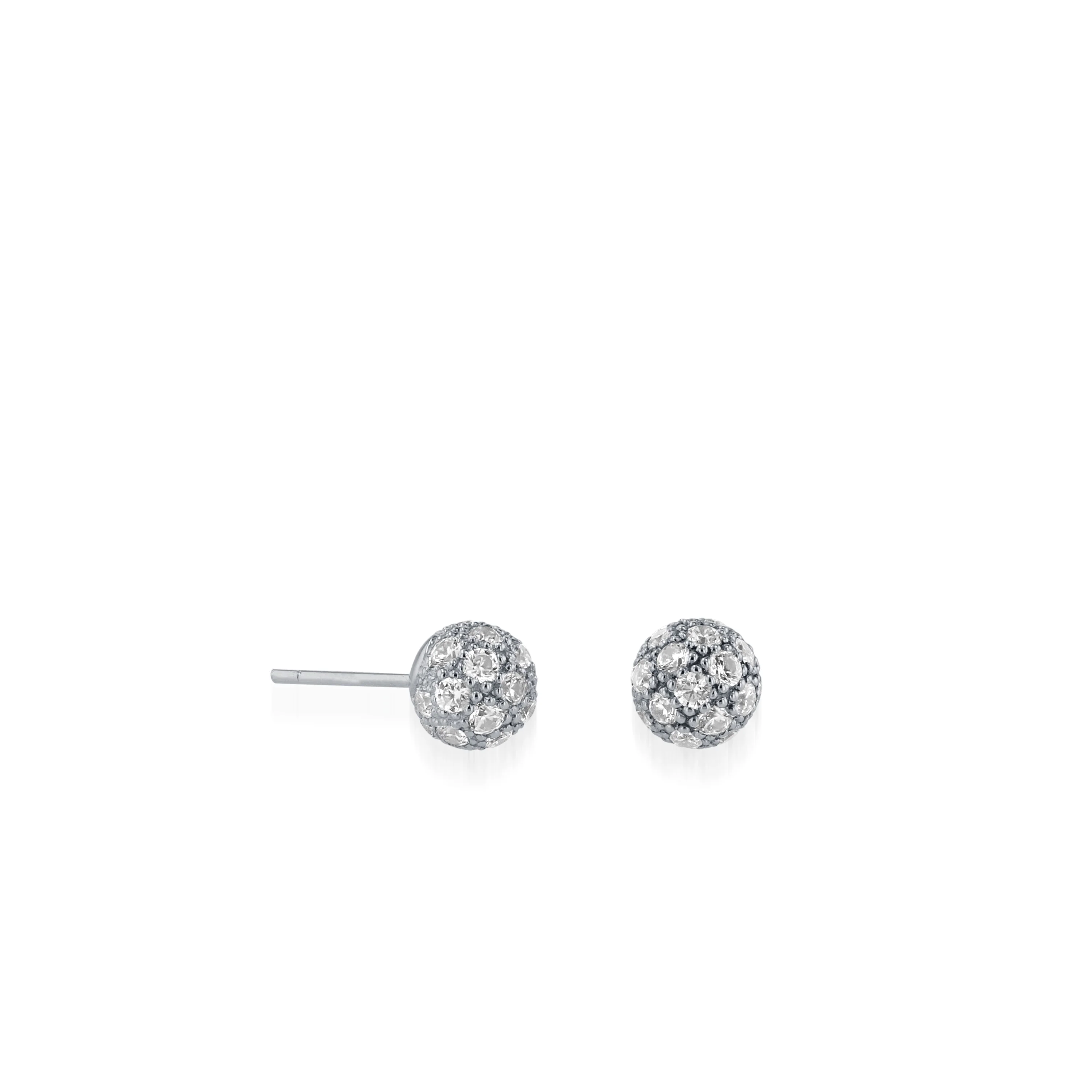 Essence Diamond Ball Earrings - Image 2