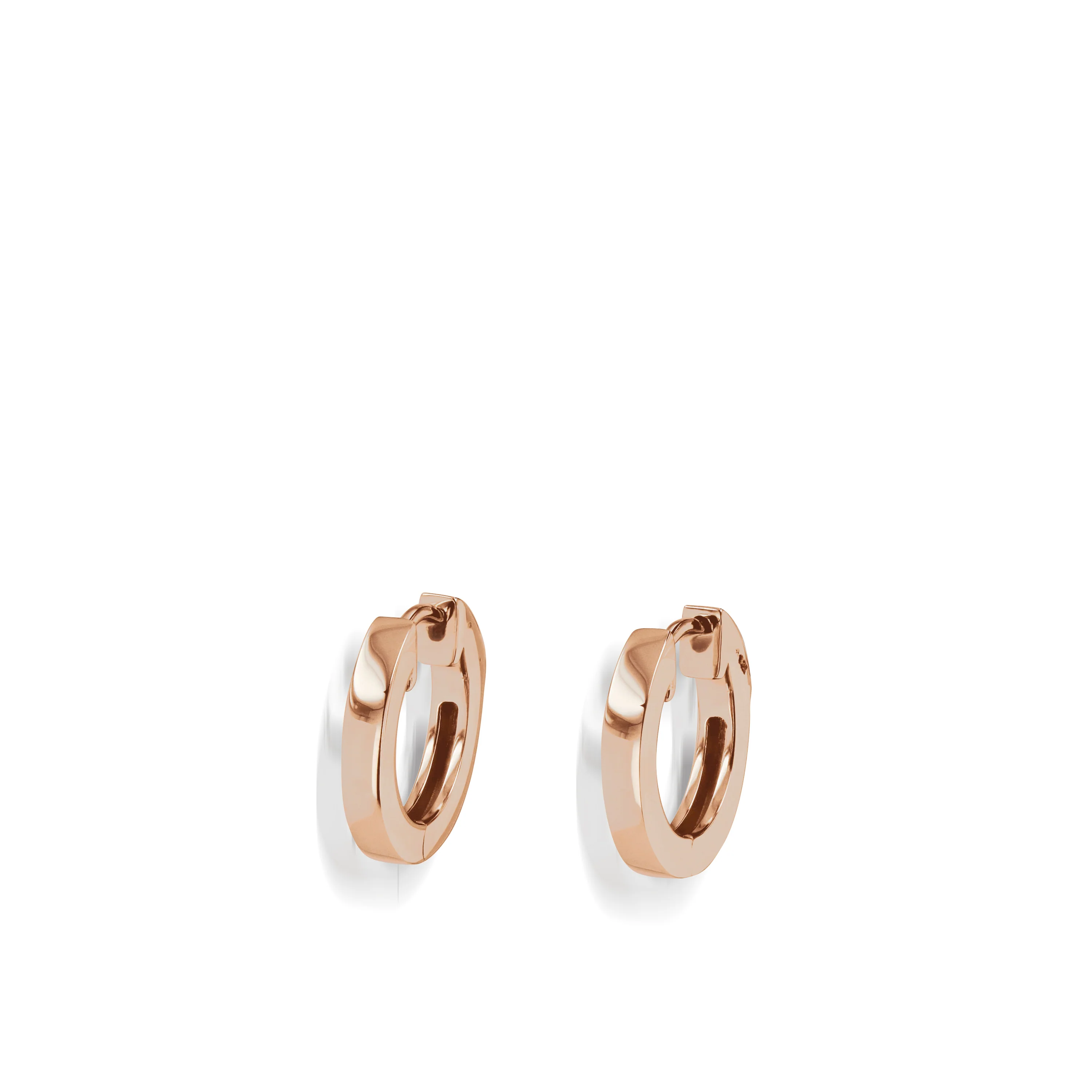 Essence Single Gold Hoop Earrings - Image 2