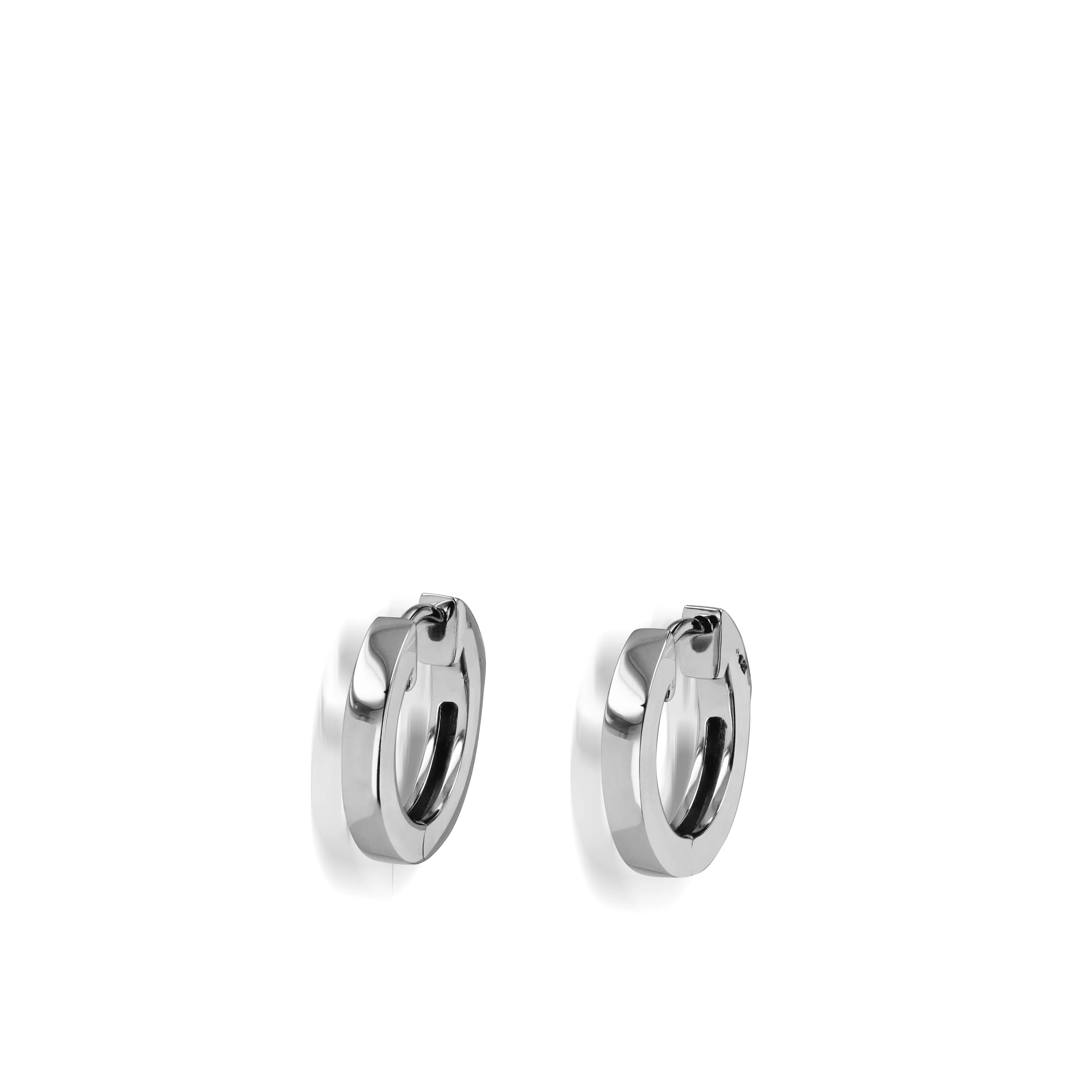 Essence Single Gold Hoop Earrings - Image 3
