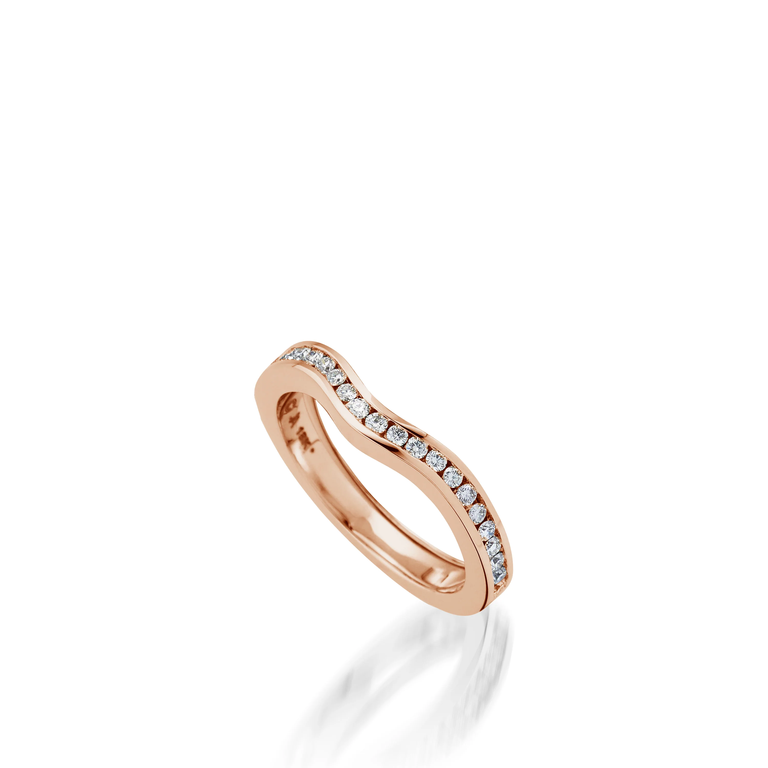 Flora Diamond Wedding Band - Image 3