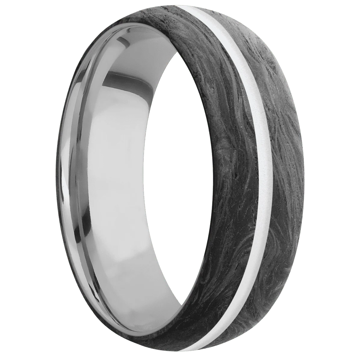 Forged Carbon Fiber + None Finish + Titanium