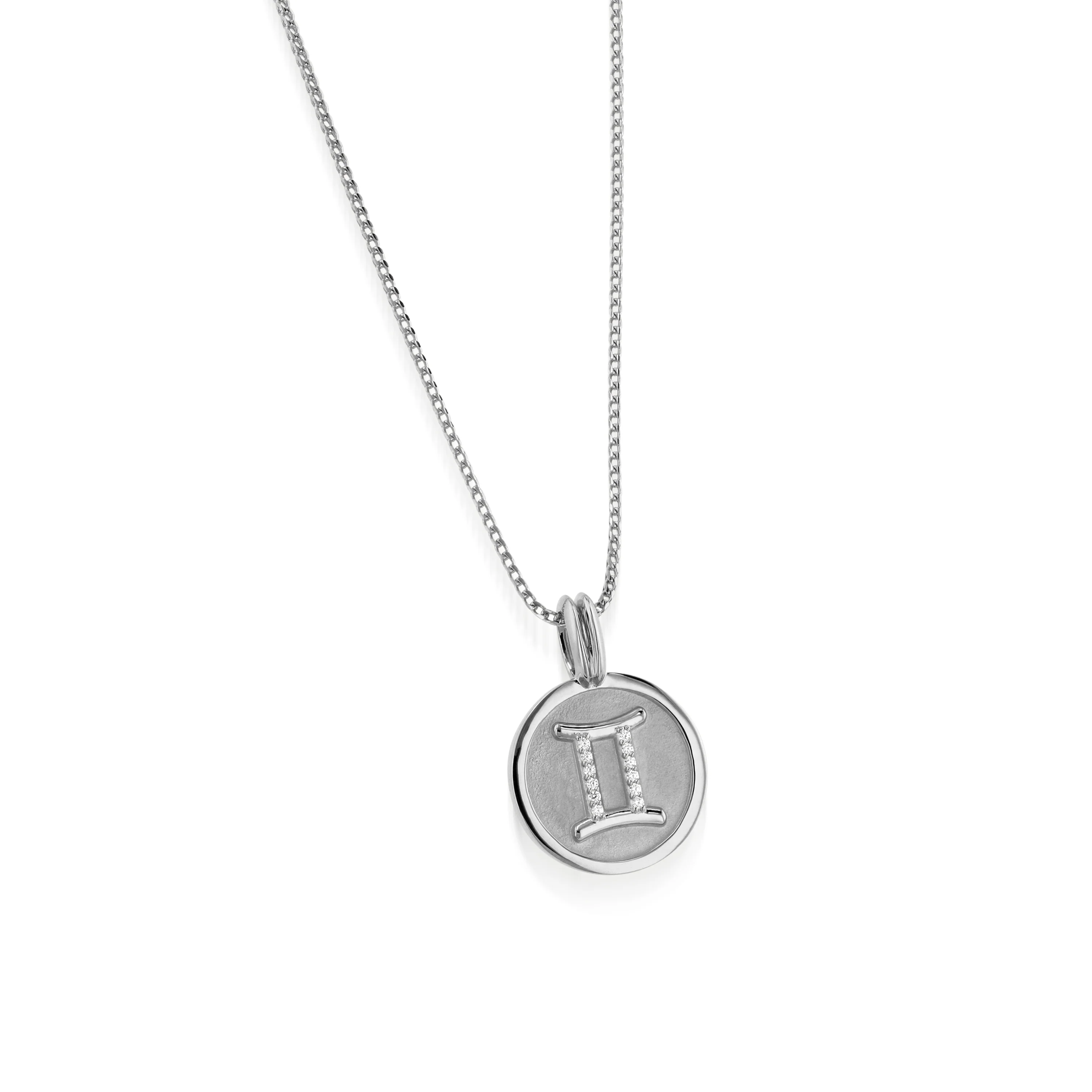 Gemini Zodiac Medallion Pendant - Image 4