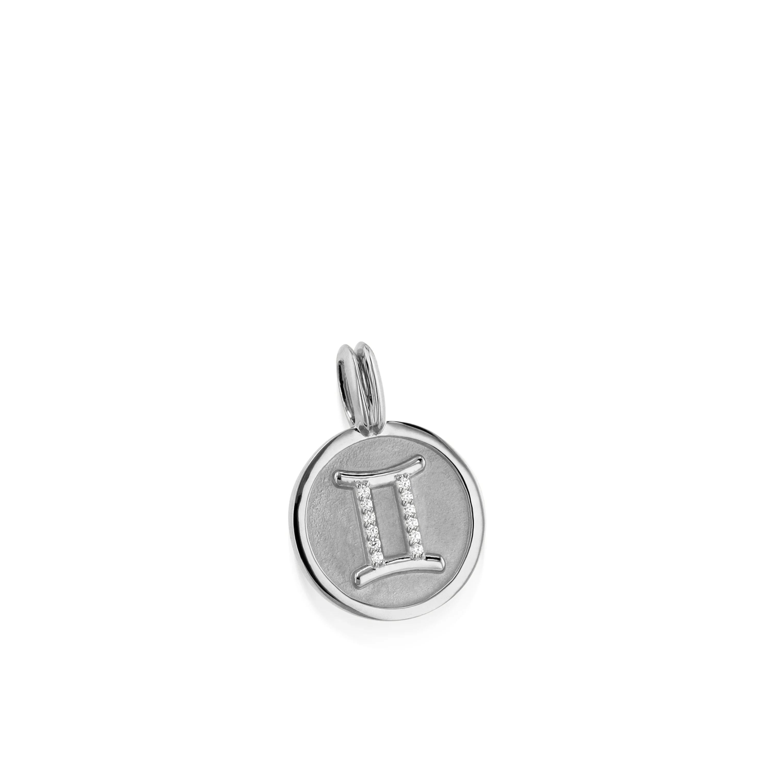 Gemini Zodiac Medallion Pendant - Image 9