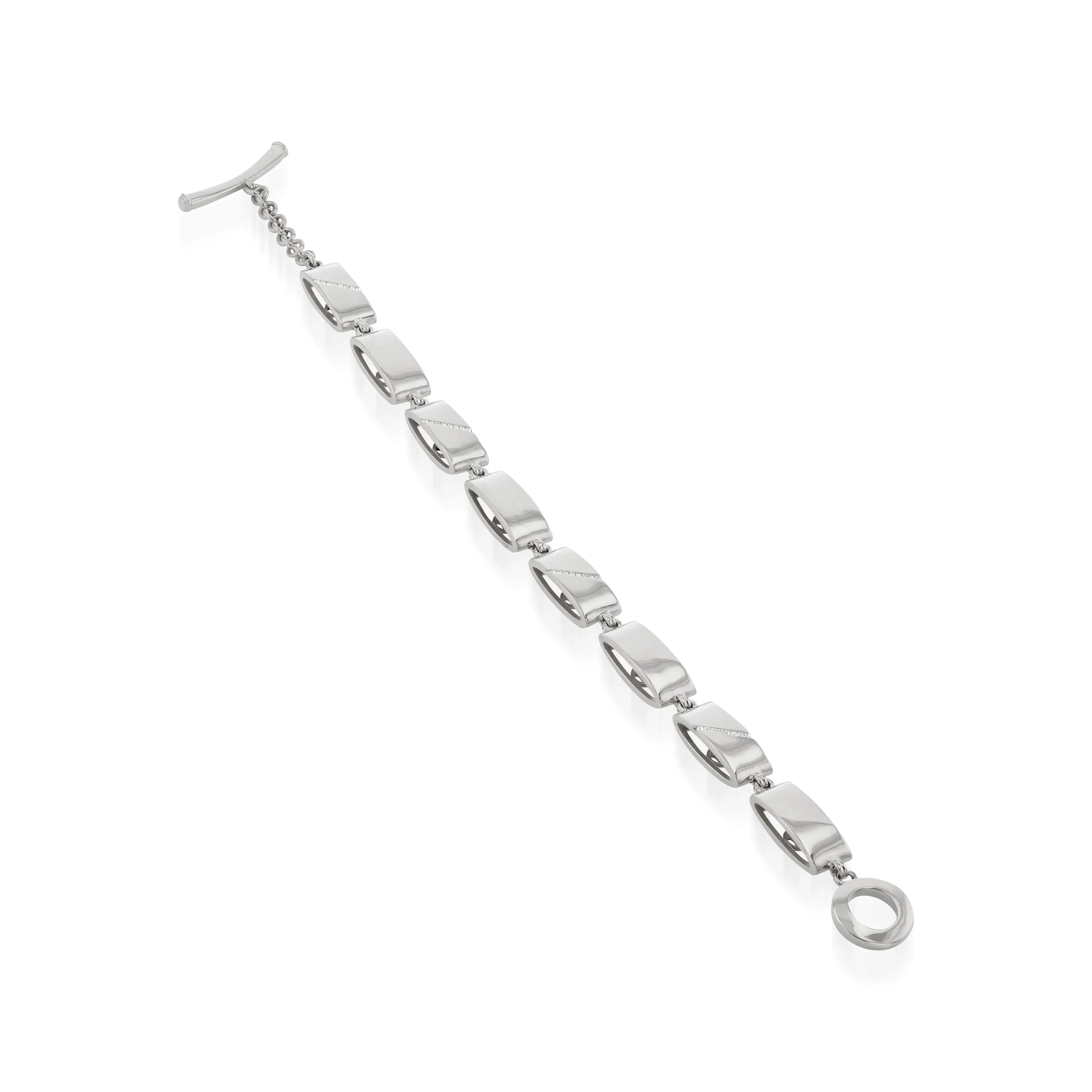 Havana Diamond Link Bracelet - Image 4