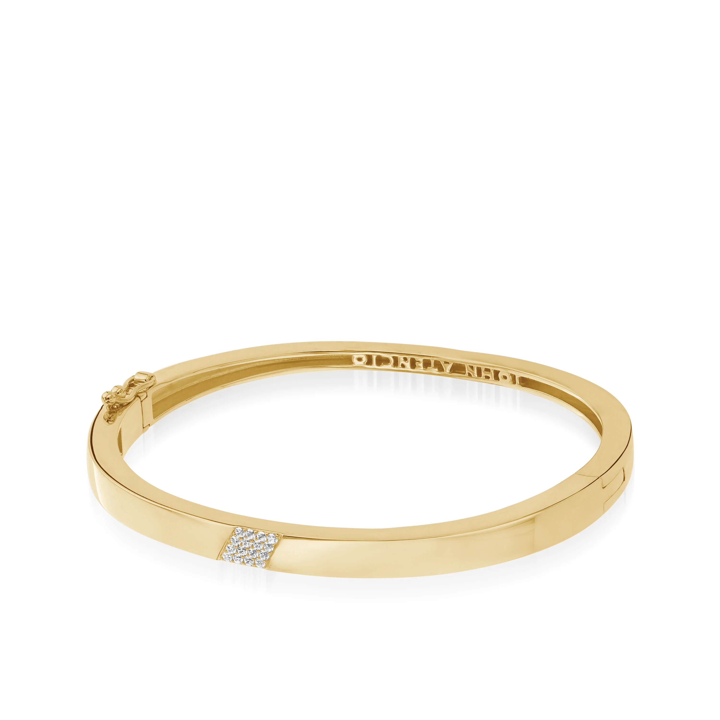 Havana Pave Diamond Cuff Bracelet - Image 3