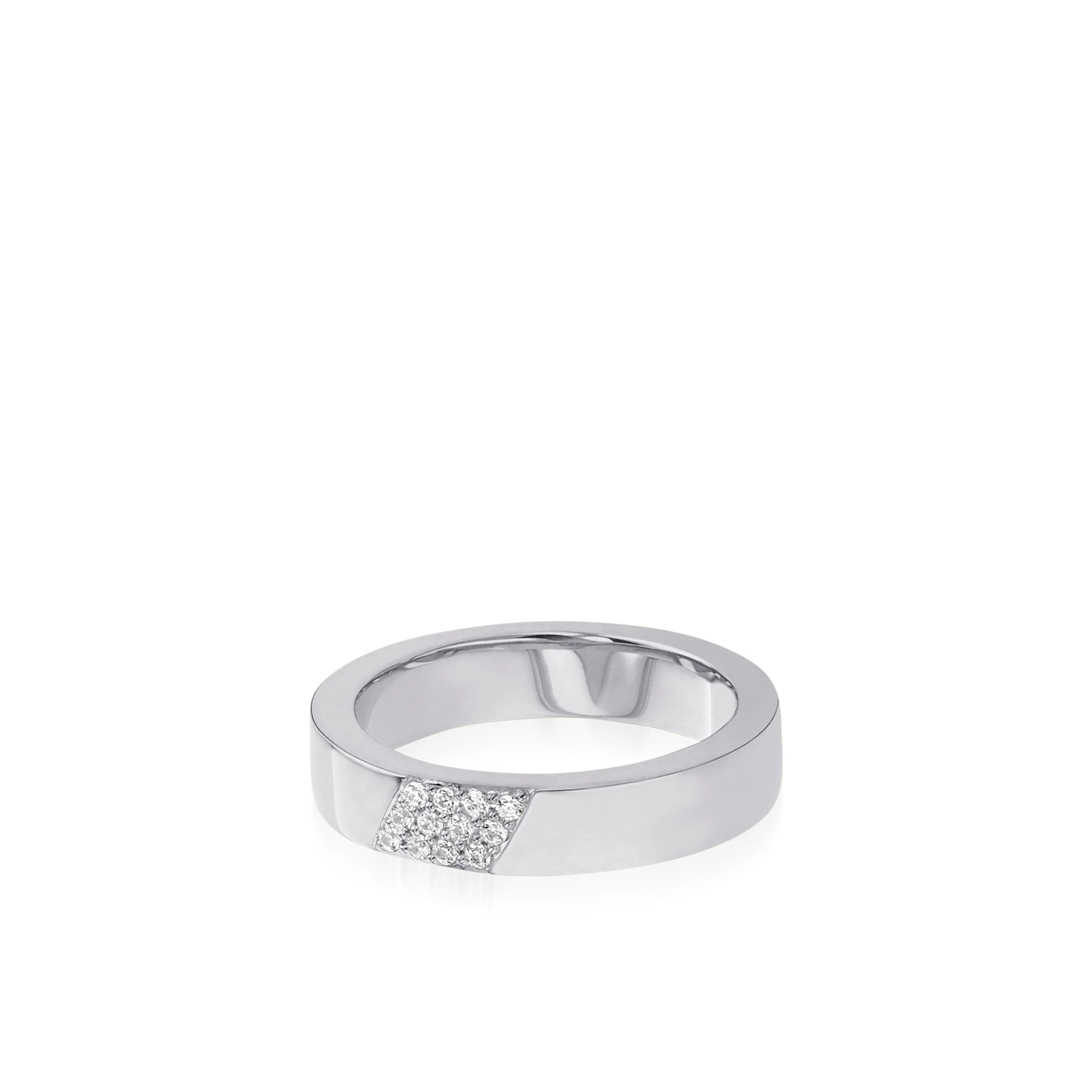 Havana Pave Diamond Stack Ring - Image 4